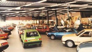 Showroom in 1985