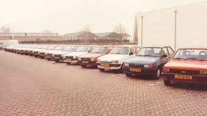 Showterrein jaren 80