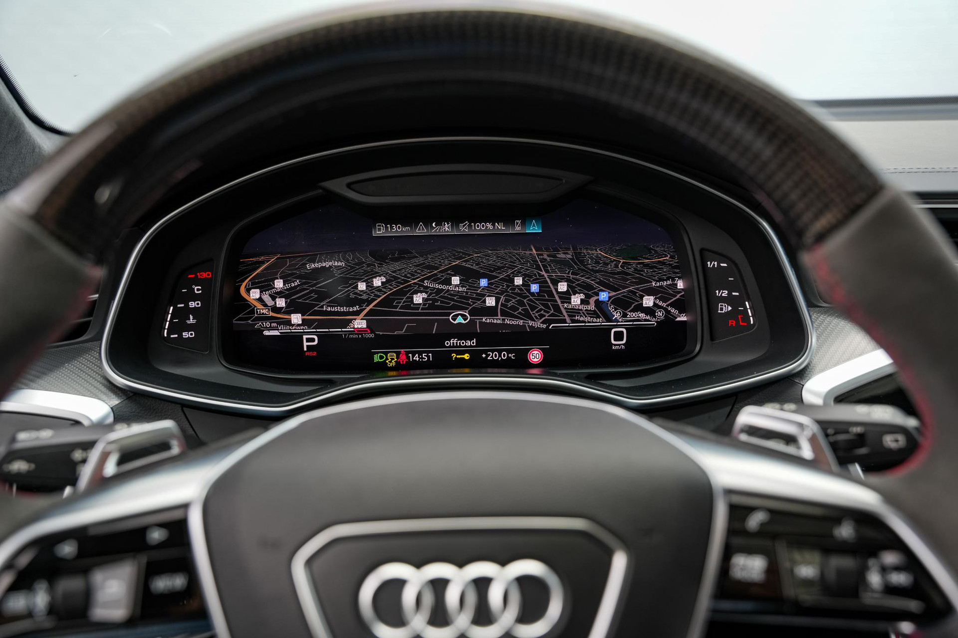 Audi A6 Avant RS 6 TFSI quattro 2019 Mythoszwart metallic 20