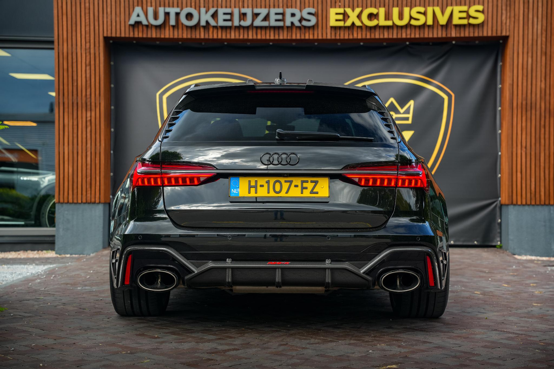 Audi A6 Avant RS 6 TFSI quattro 2019 Mythoszwart metallic 9