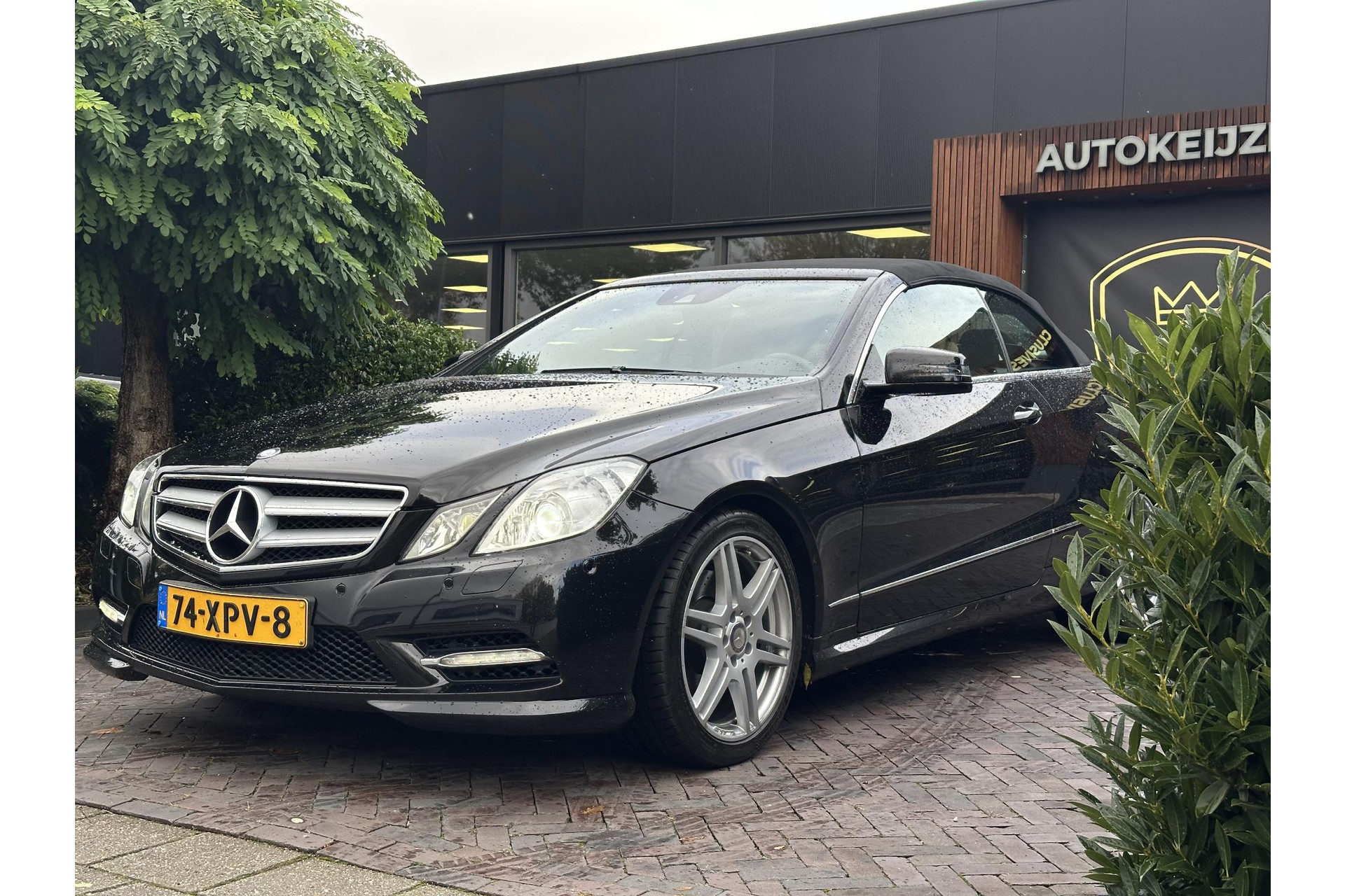 Mercedes-Benz E-Klasse Cabrio 350 CGI Avantgarde 2012 OBSIDIAN BLACK (197U) 6