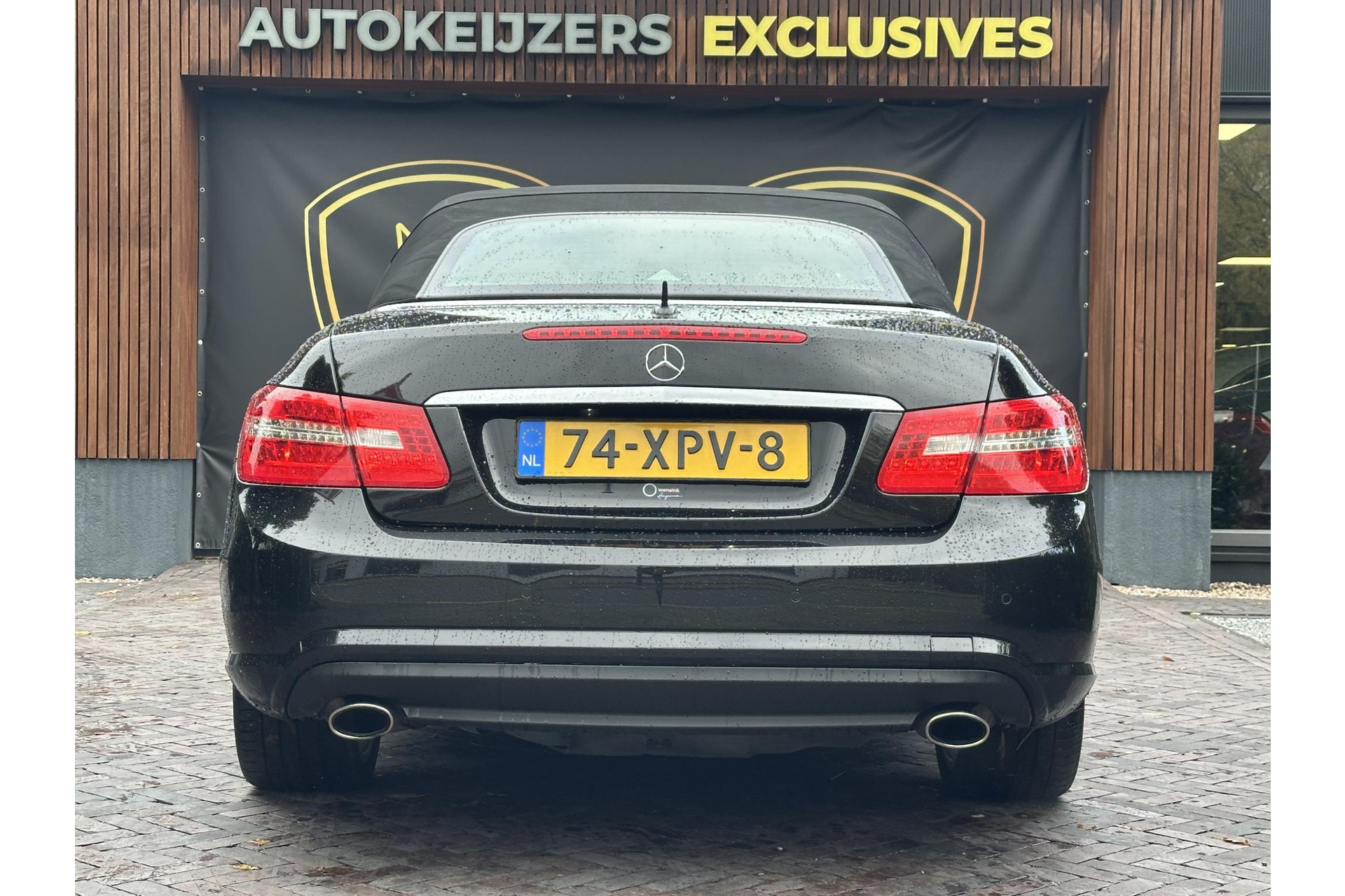 Mercedes-Benz E-Klasse Cabrio 350 CGI Avantgarde 2012 OBSIDIAN BLACK (197U) 8