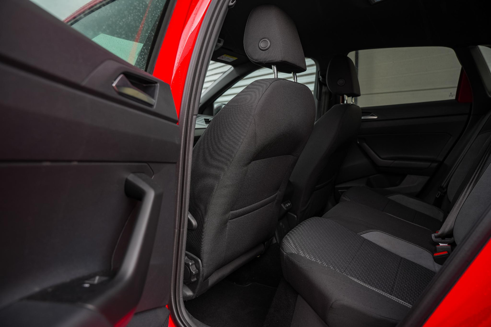Volkswagen Polo 1.0 TSI Highline Business R 2020 Flash red / zwart dak 8