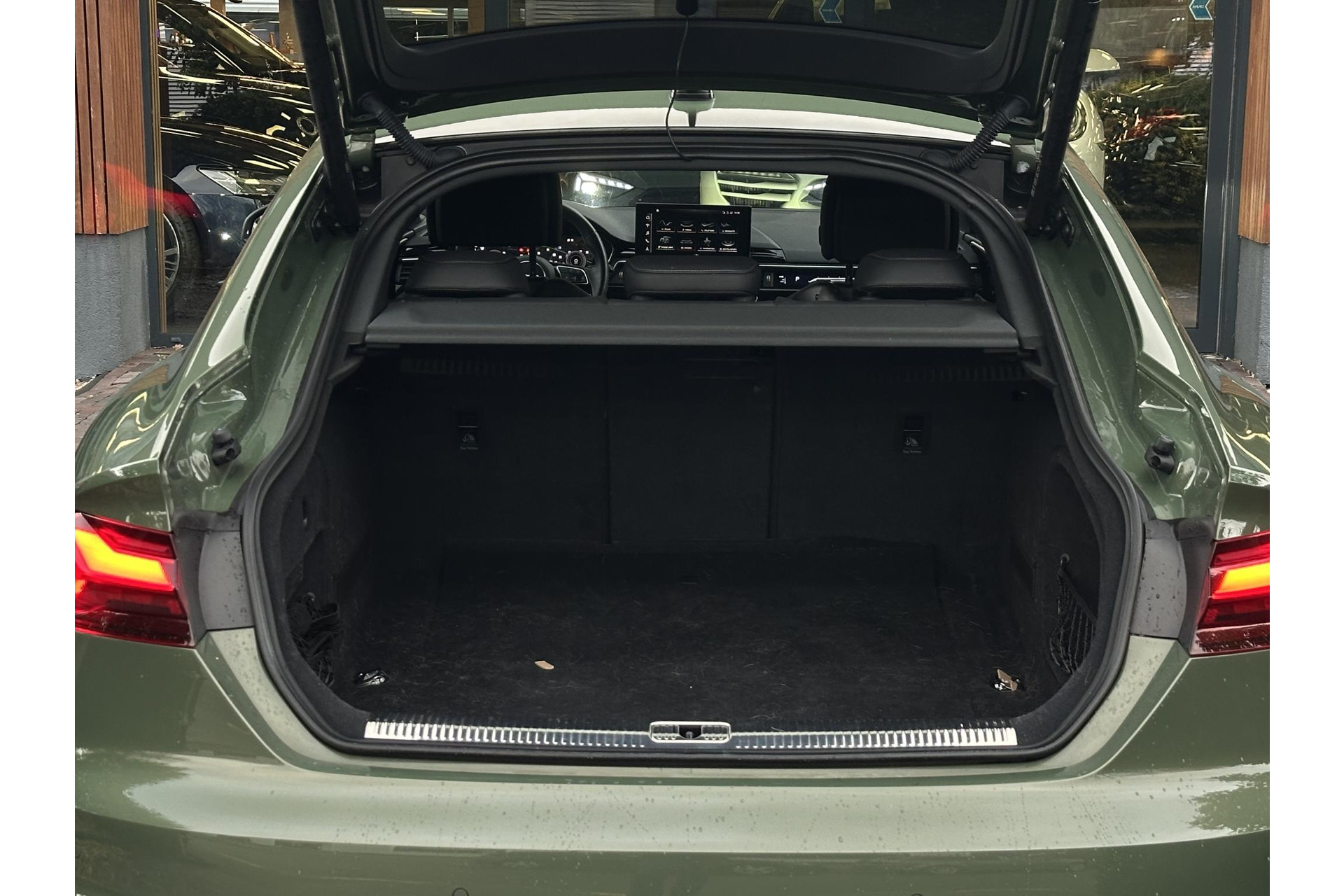 Audi A5 Sportback 40 TFSI S edition Competition 2021 Districtgroen metallic 15