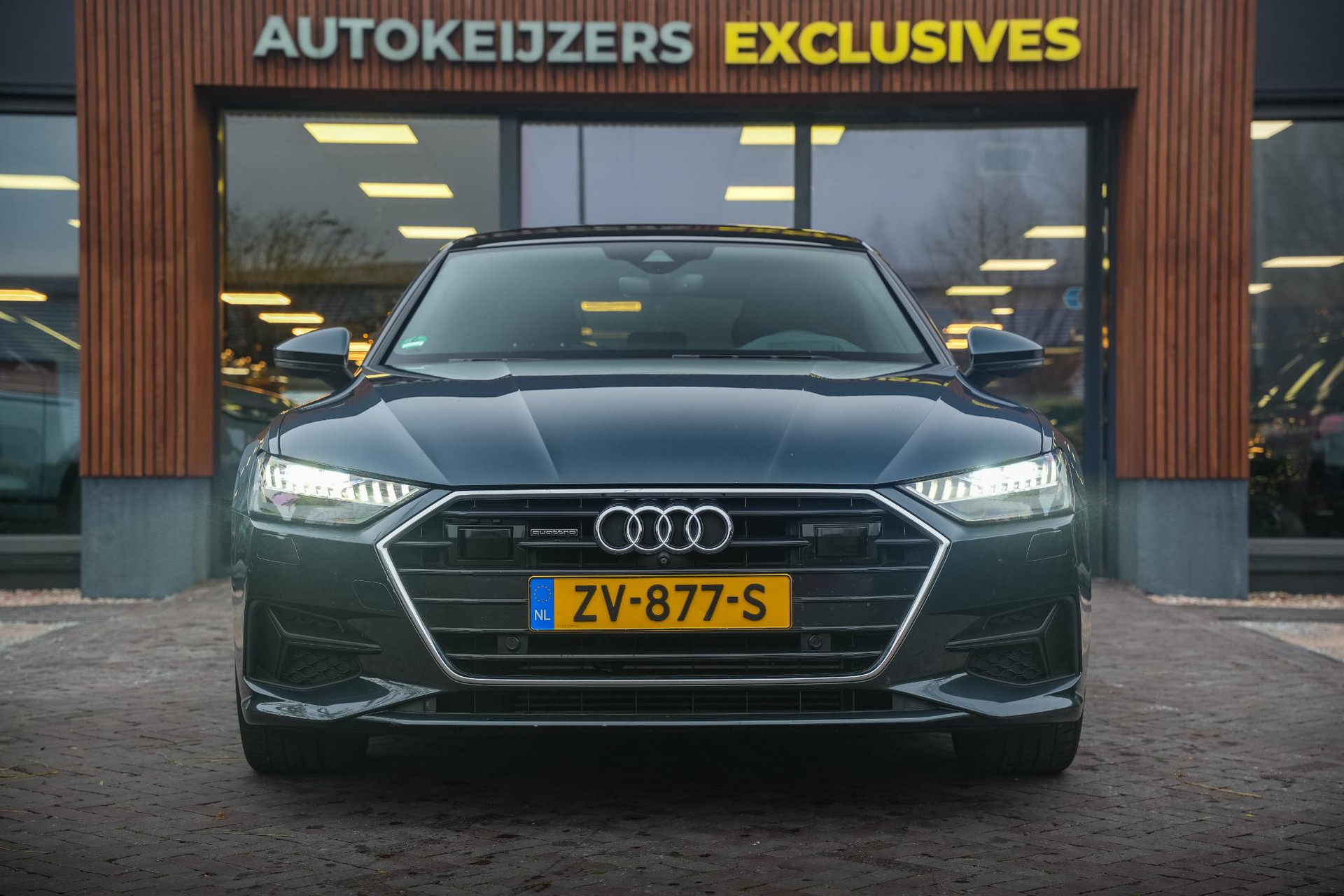 Audi A7 Sportback 55 TFSI quattro Pro Line S 2018 Triton blue metallic (7W) 3