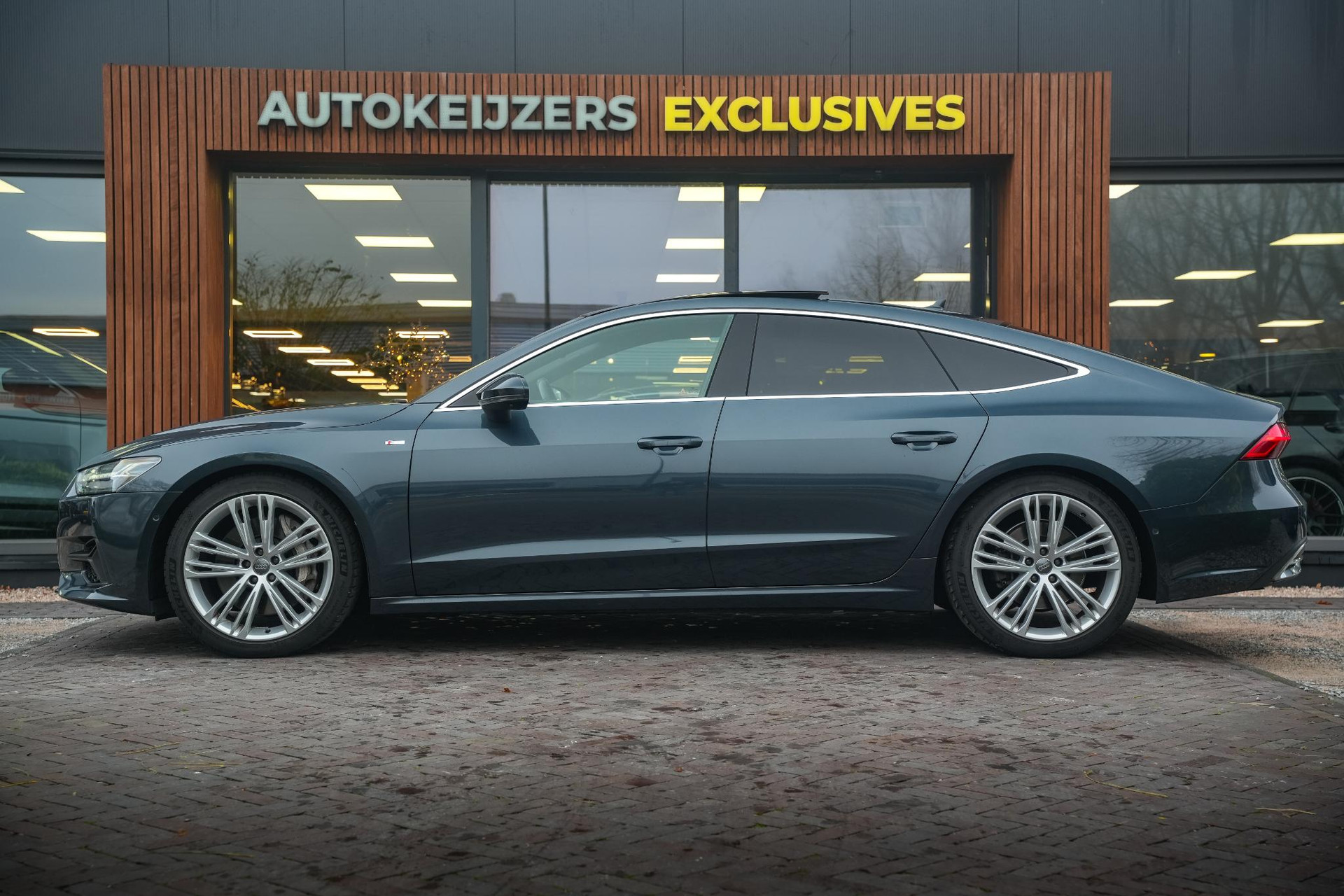 Audi A7 Sportback 55 TFSI quattro Pro Line S 2018 Triton blue metallic (7W) 5