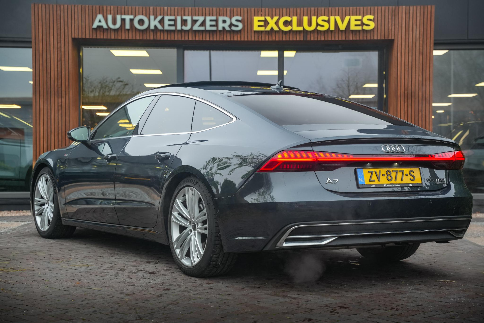Audi A7 Sportback 55 TFSI quattro Pro Line S 2018 Triton blue metallic (7W) 7