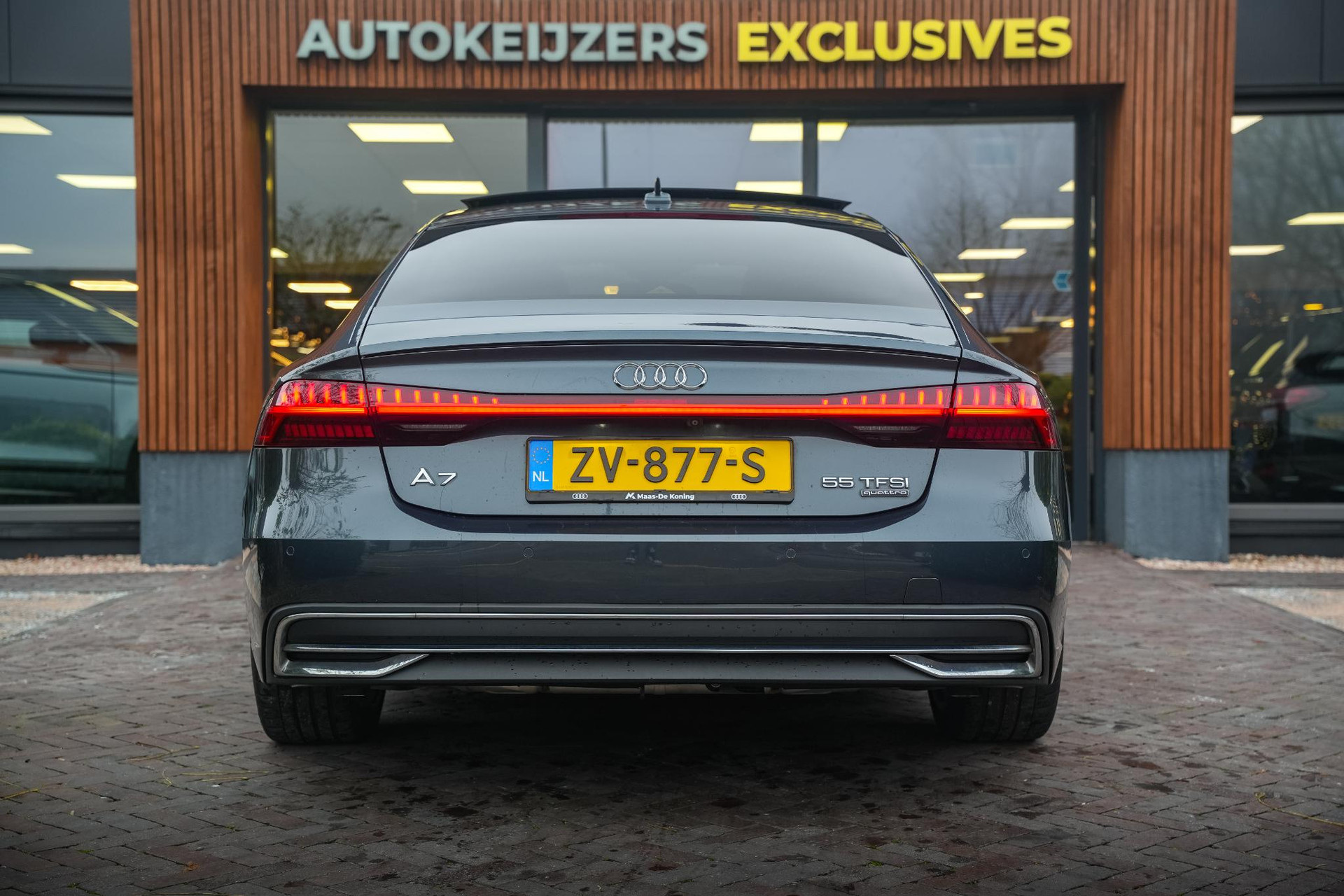 Audi A7 Sportback 55 TFSI quattro Pro Line S 2018 Triton blue metallic (7W) 9