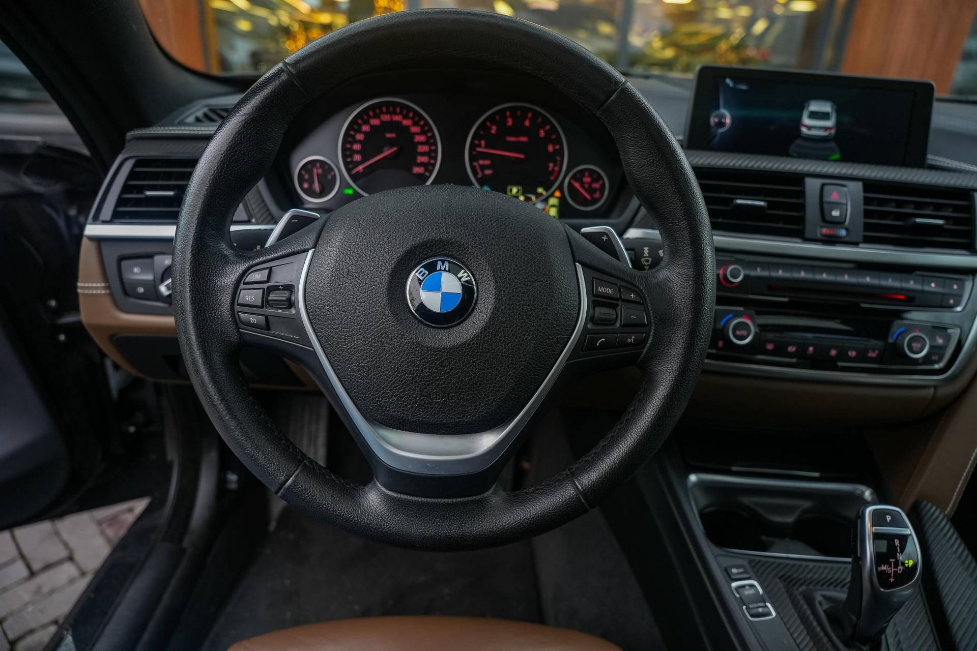 BMW 4 Serie Coupé 428i High Executive 2015 Saphirschwarz metallic 6