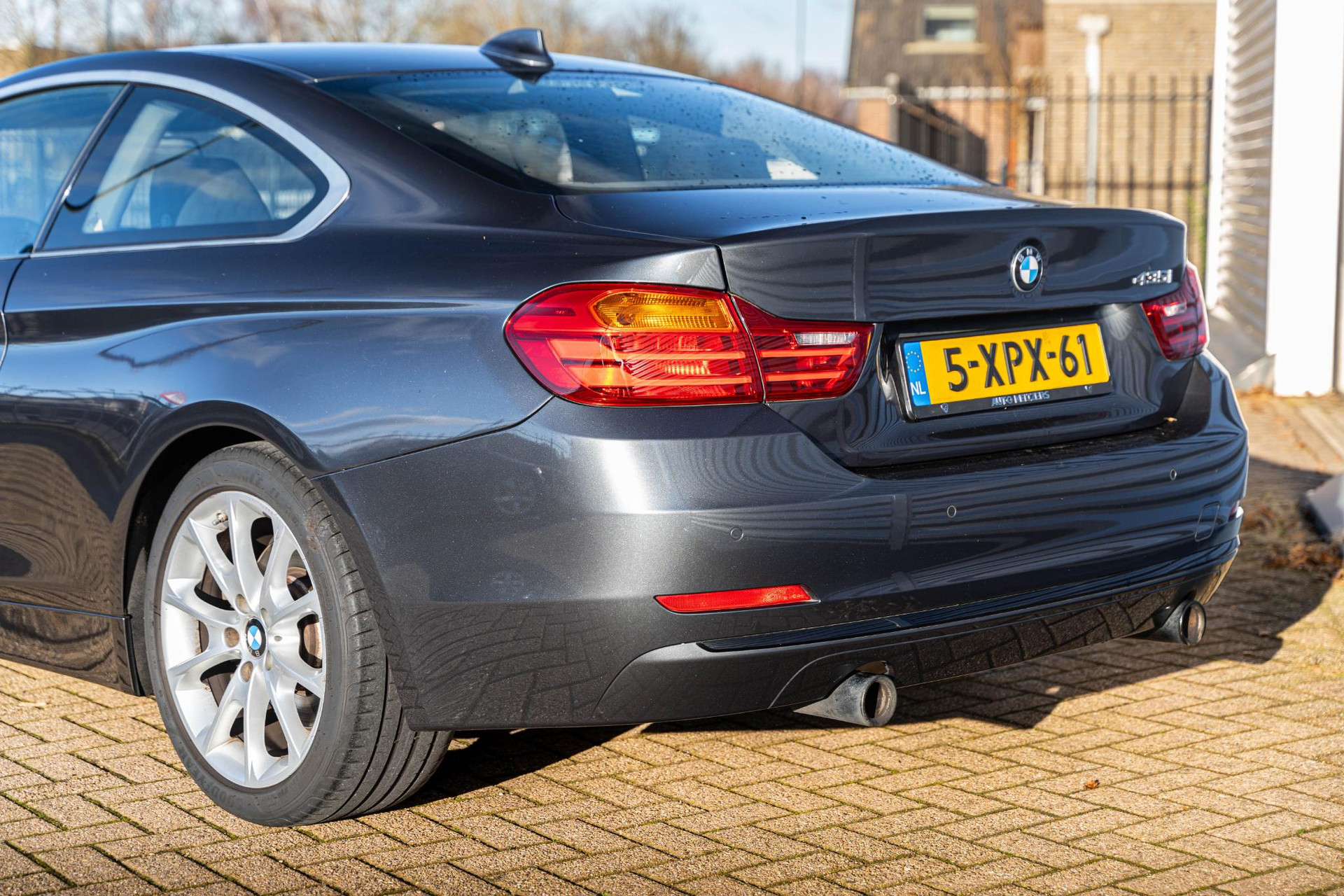 BMW 4 Serie Coupé 435i Executive 2014 Mineralgrau metallic 12