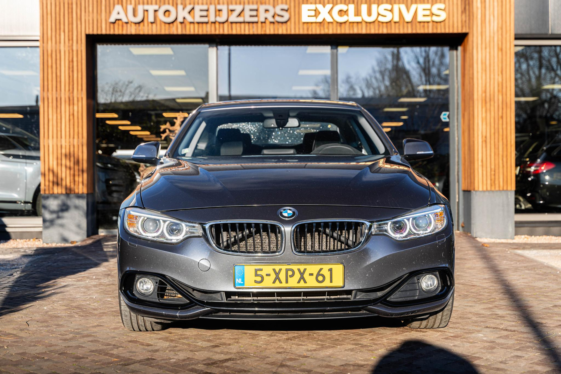 BMW 4 Serie Coupé 435i Executive 2014 Mineralgrau metallic 2