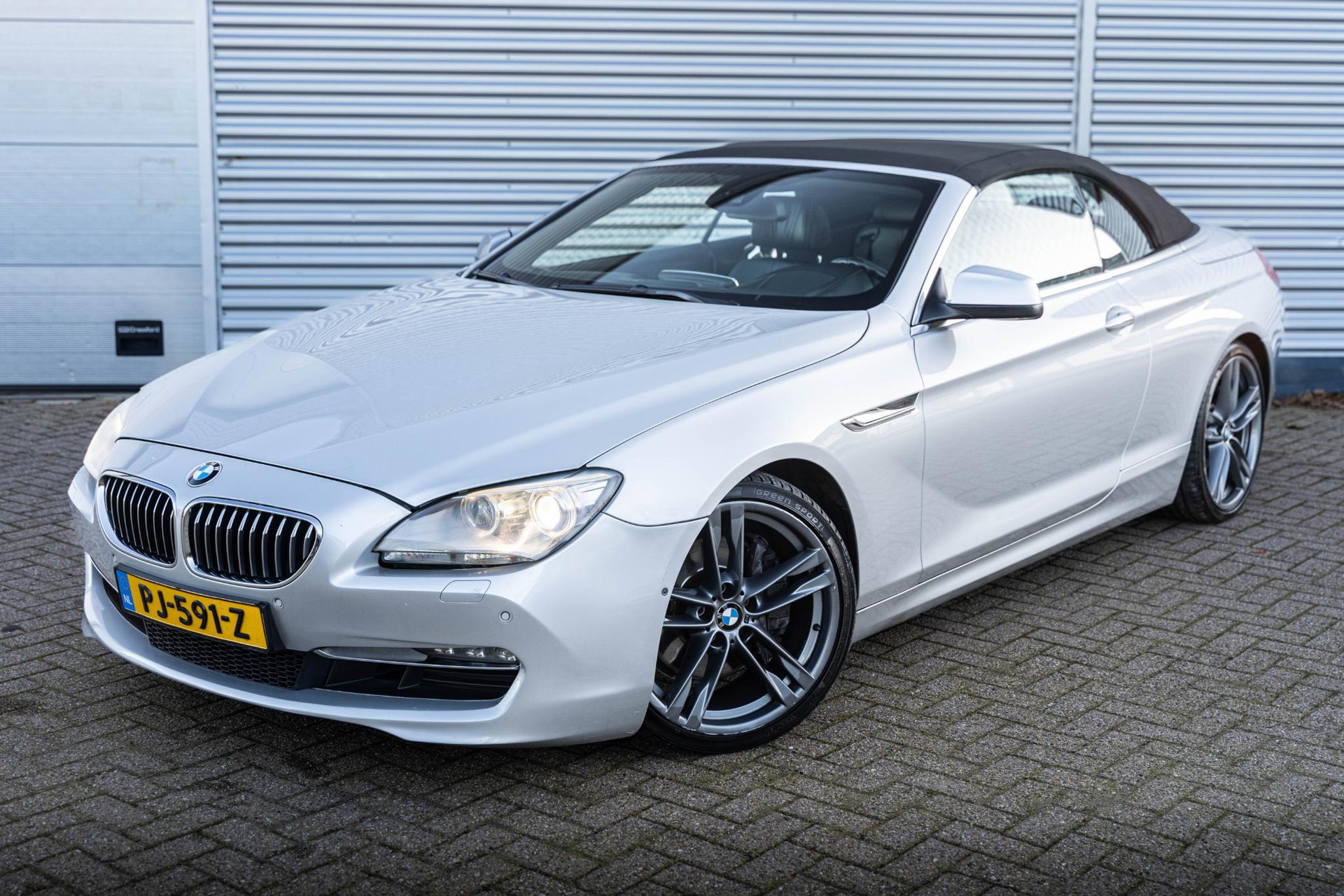 BMW 6 Serie Cabrio 640i High Executive 2012 titan-silber (354) 10