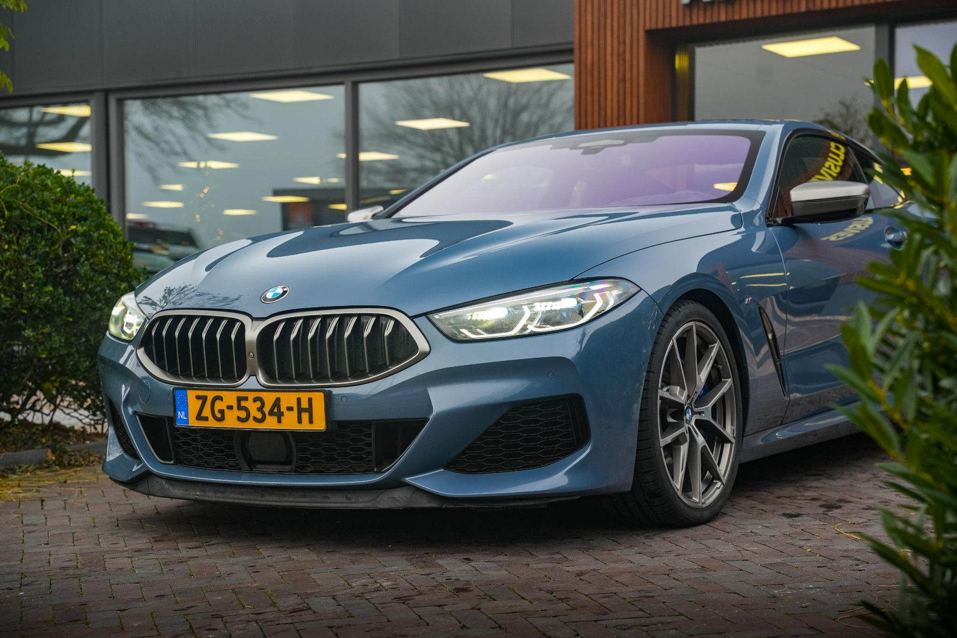 BMW 8 Serie M850i xDrive High Executive 2018 Barcelona blau metallic (C38) 13