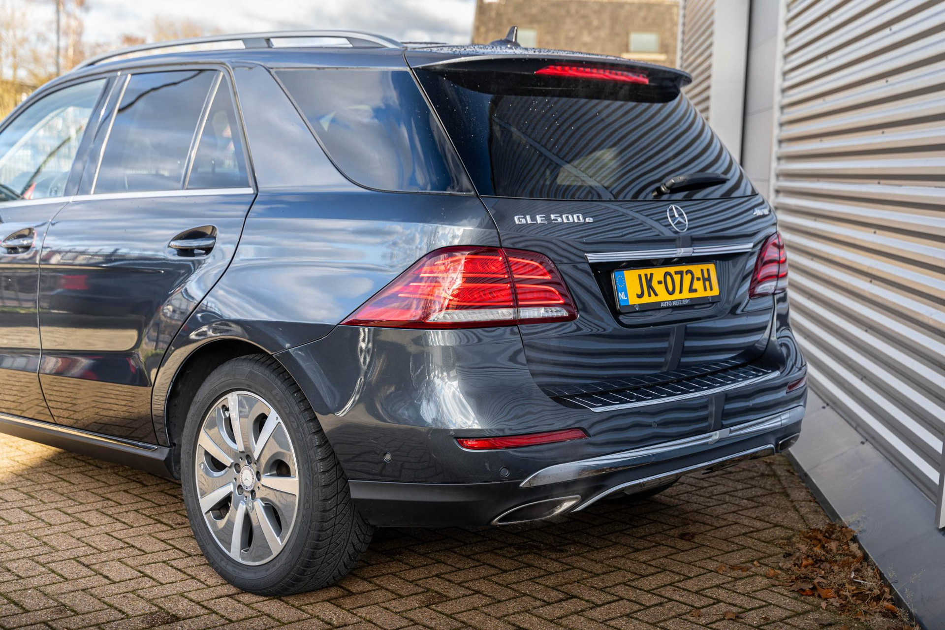 Mercedes-Benz GLE 500 e 4MATIC 2015 TENORITE GRAY METALLIC PAINT (755U) 17