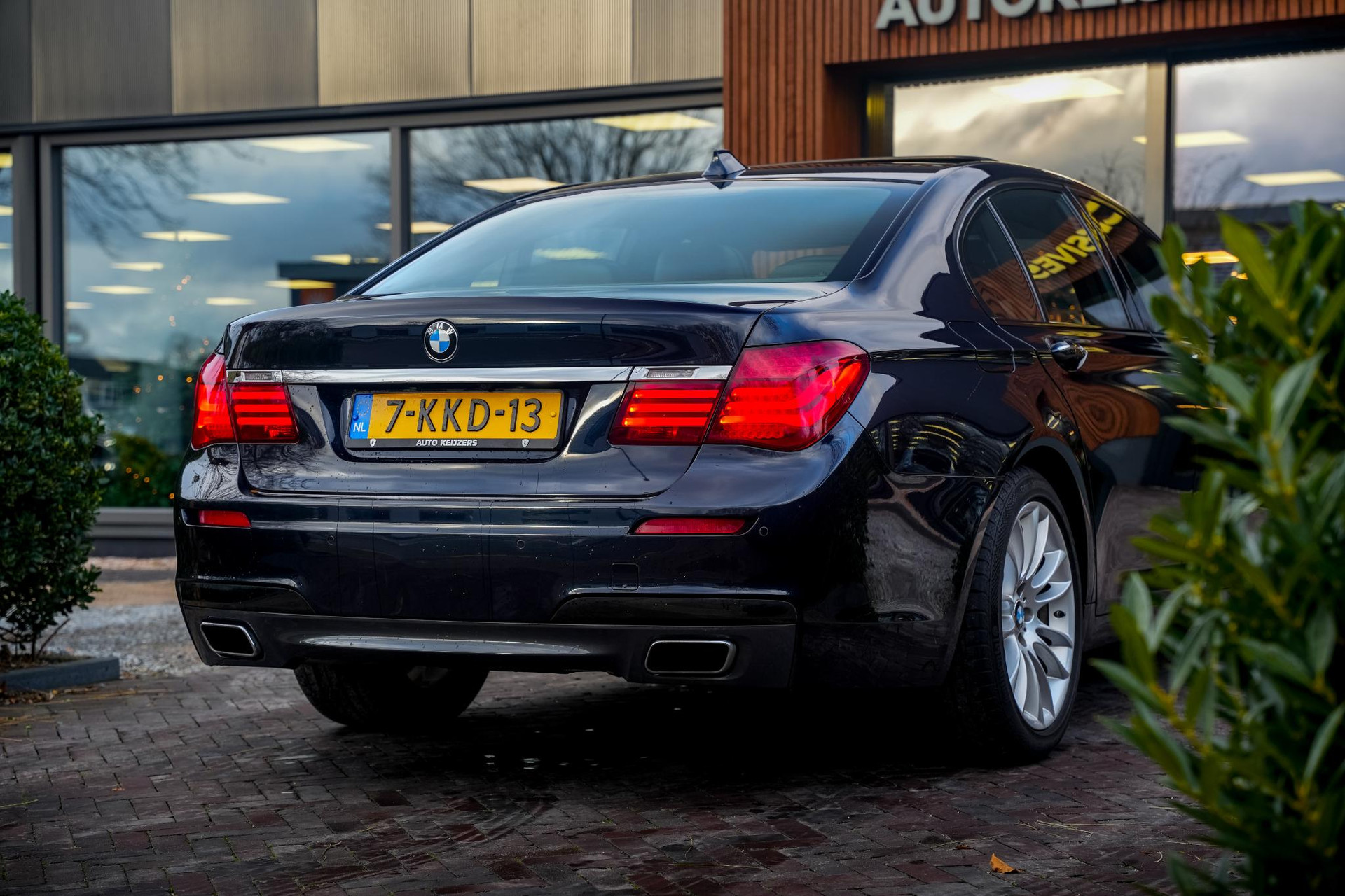 BMW 7 Serie 740i ActiveHybrid High Executive 2013 Carbonschwarz metallic 11