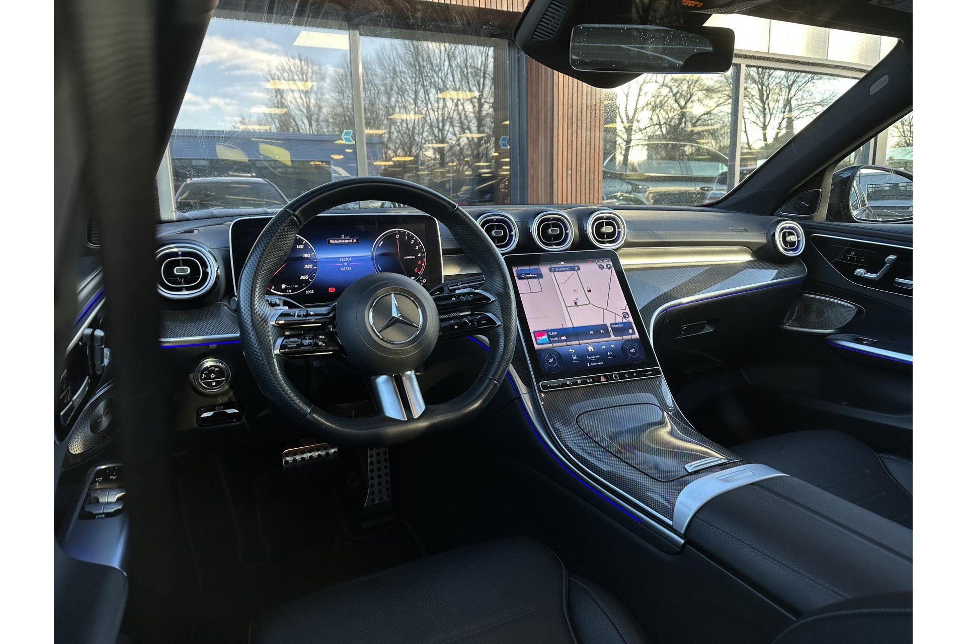 Mercedes-Benz C-Klasse 300 de 4MATIC AMG Line 2023 GRAPHITE GRAY - METALLIC FINISH (831U) 2