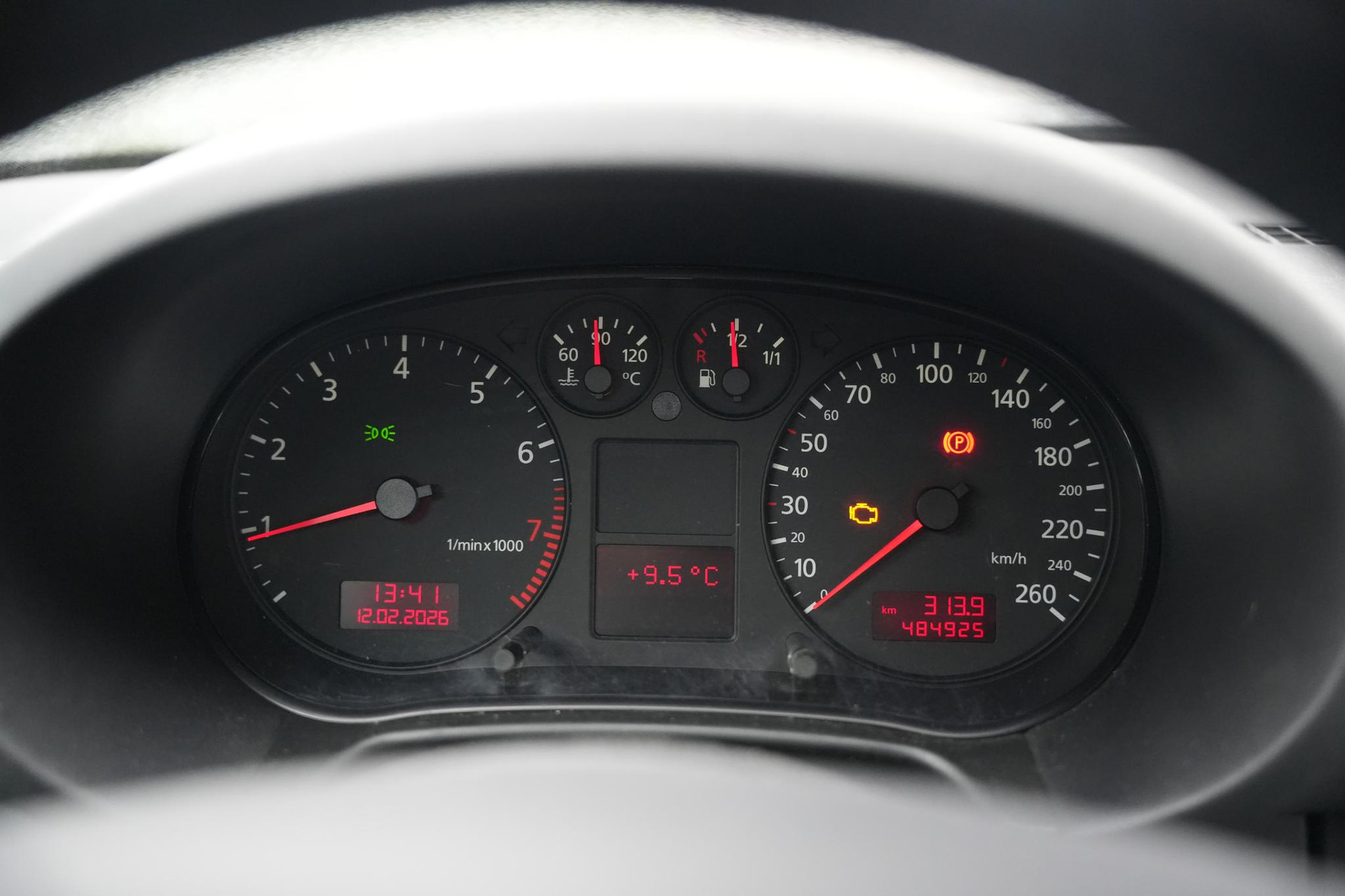 Audi A3 1.6 Attraction 2001 Ebonyzwart pareleffect 8