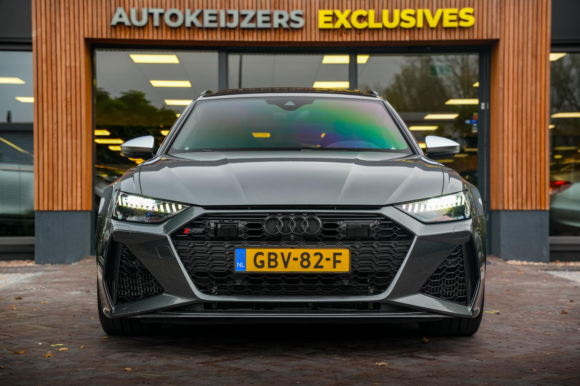 Audi A6 Avant RS 6 TFSI quattro 2020 Daytonagrijs pareleffect 3