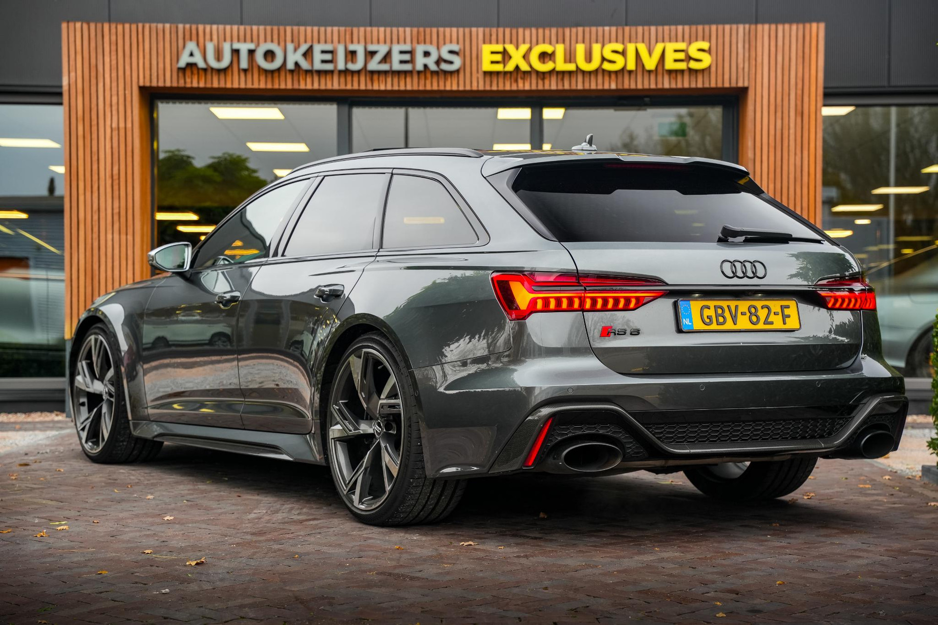 Audi A6 Avant RS 6 TFSI quattro 2020 Daytonagrijs pareleffect 7