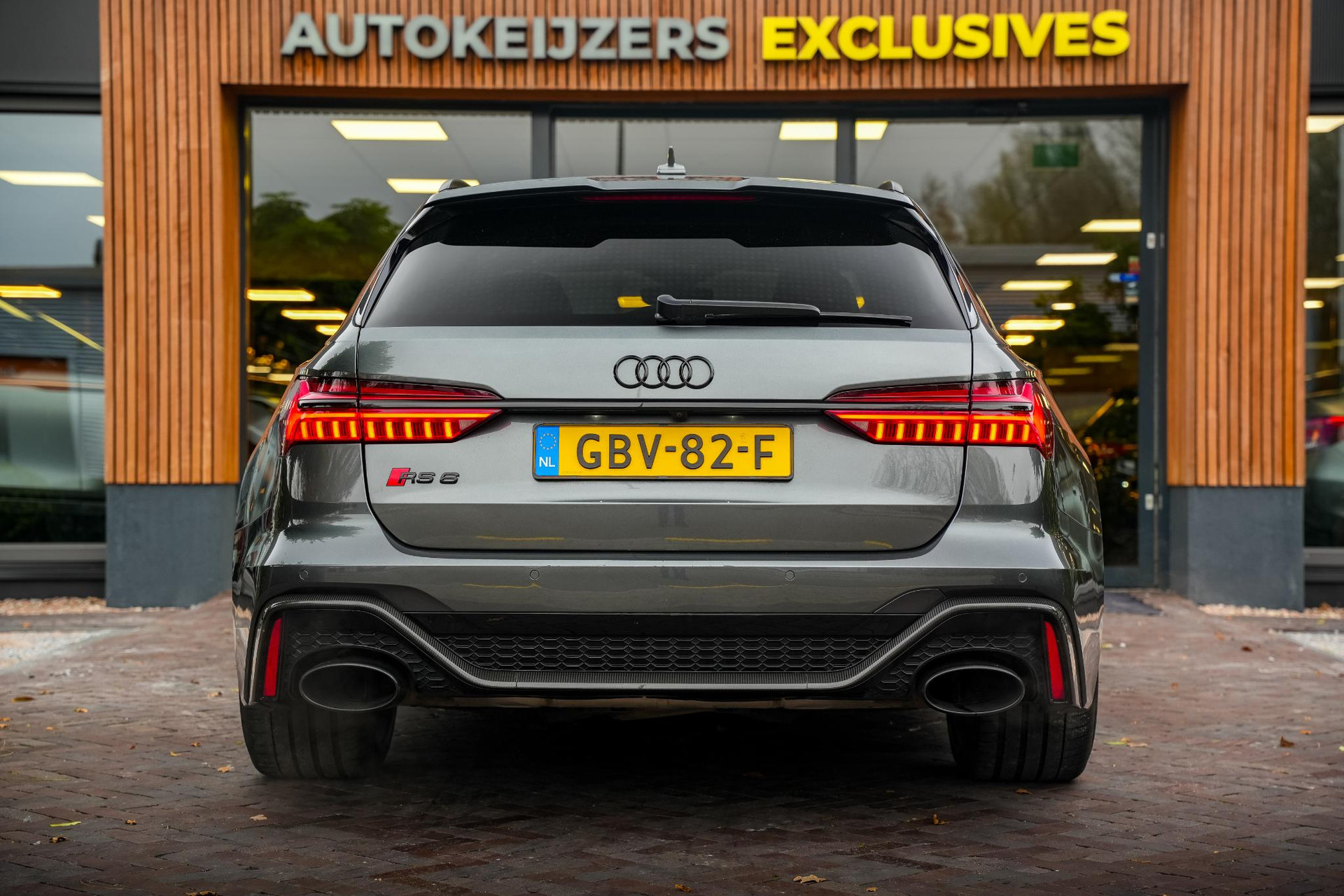 Audi A6 Avant RS 6 TFSI quattro 2020 Daytonagrijs pareleffect 9