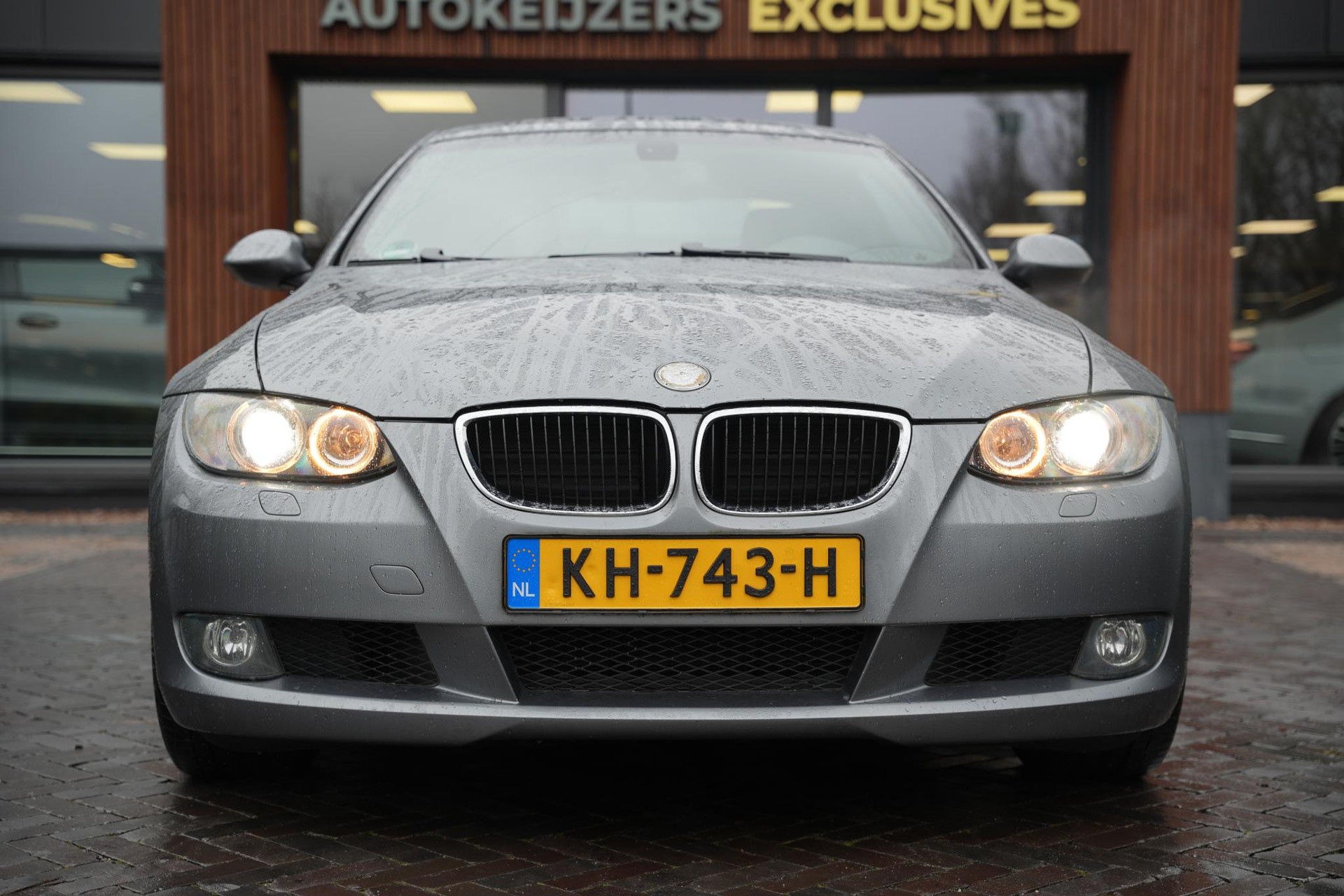 BMW 3 Serie Coupe 320i 2008 Space-grey metallic (A52) 7