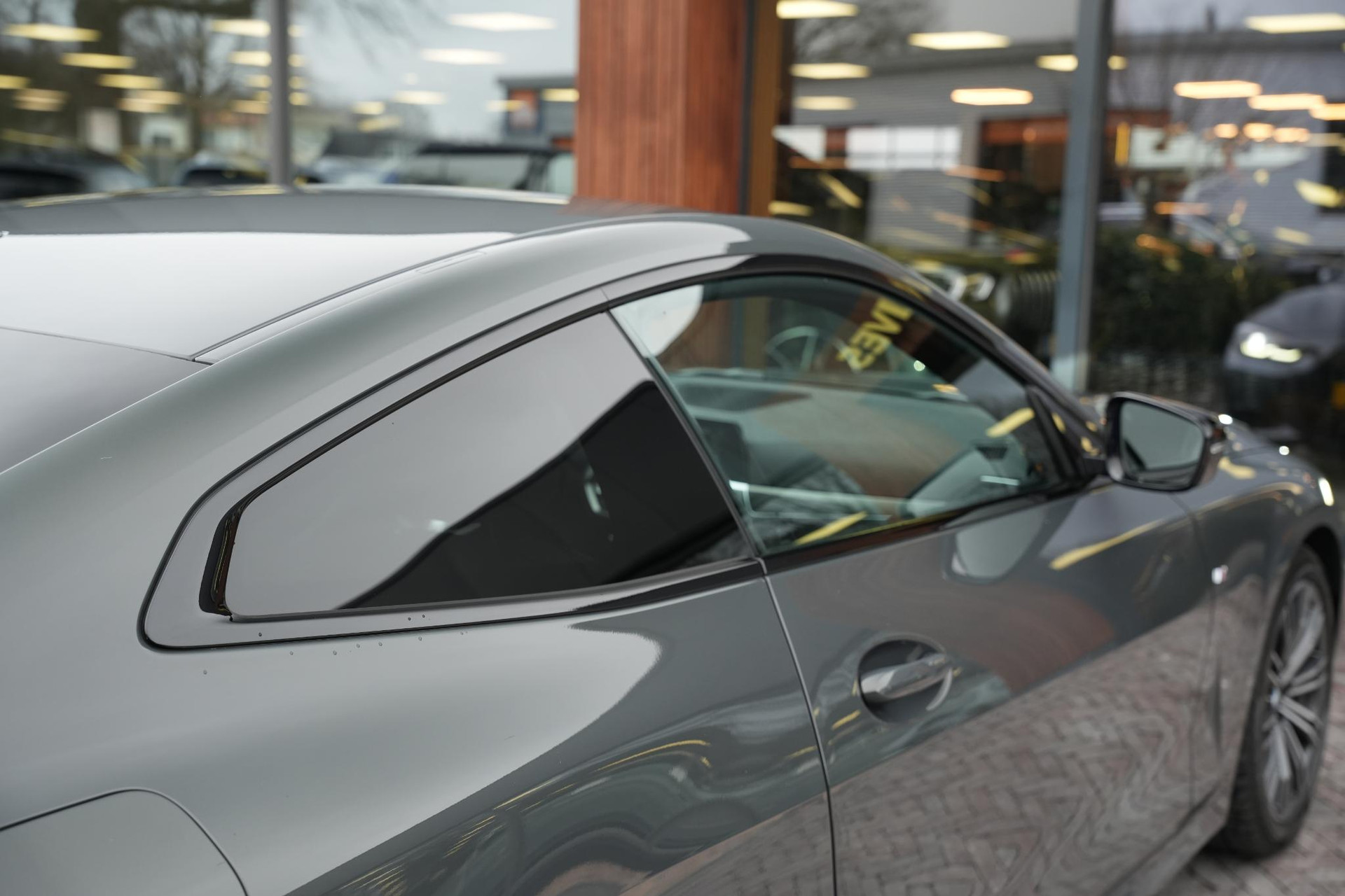 BMW 4 Serie Coupé 420i 2021 Dravitgrau metallic 37