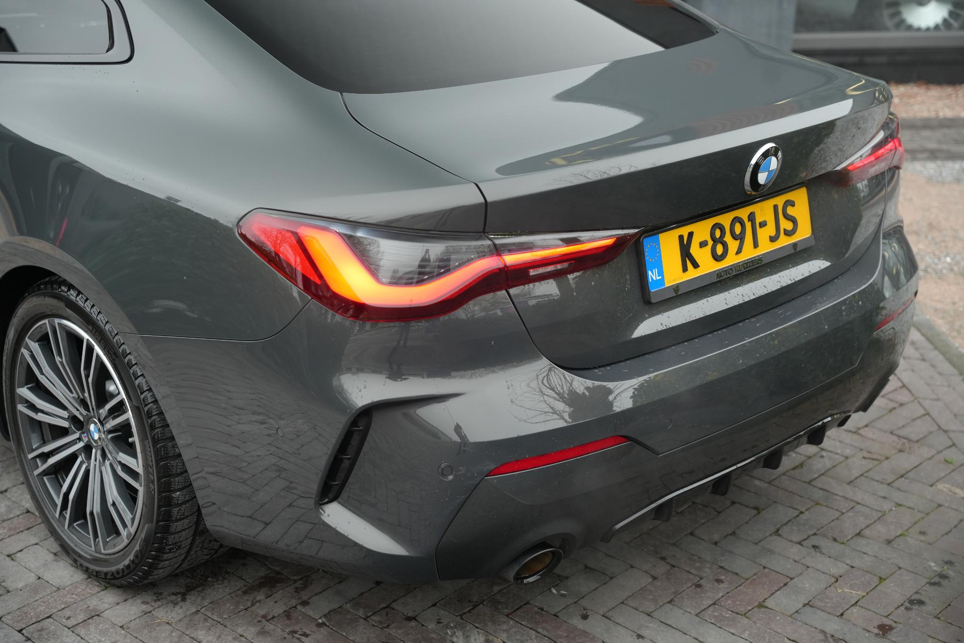 BMW 4 Serie Coupé 420i 2021 Dravitgrau metallic 9