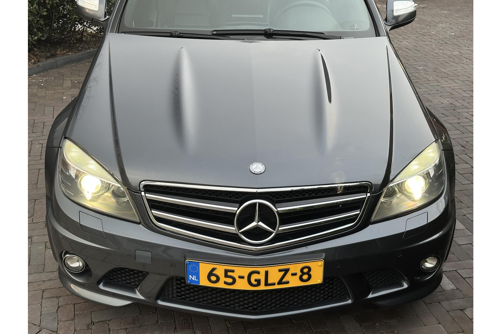 Mercedes-Benz C-Klasse AMG 63 2008 TENORITE GRAY METALLIC PAINT (755U) 12