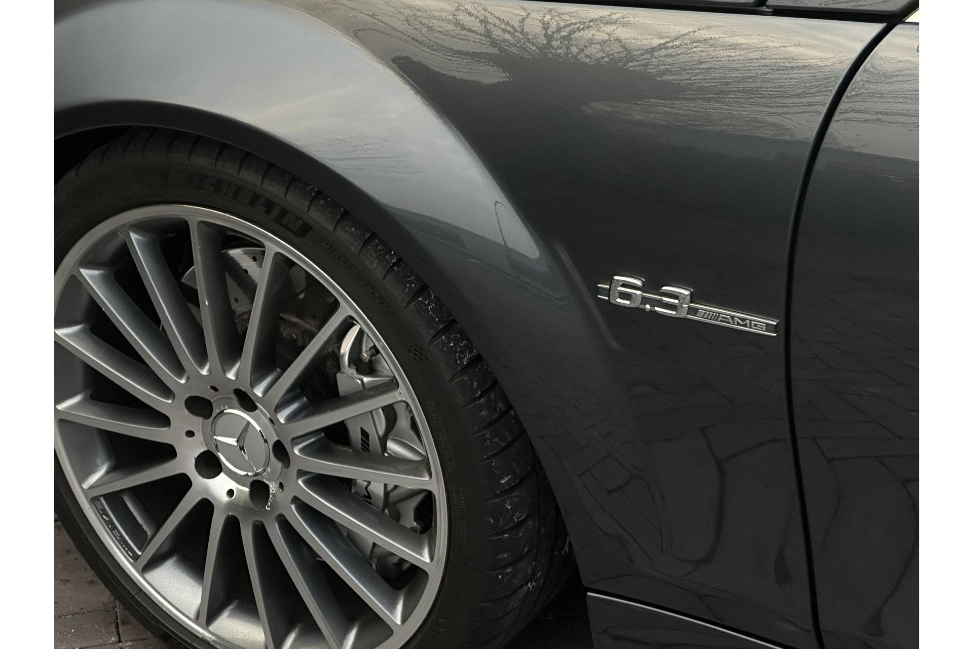 Mercedes-Benz C-Klasse AMG 63 2008 TENORITE GRAY METALLIC PAINT (755U) 39