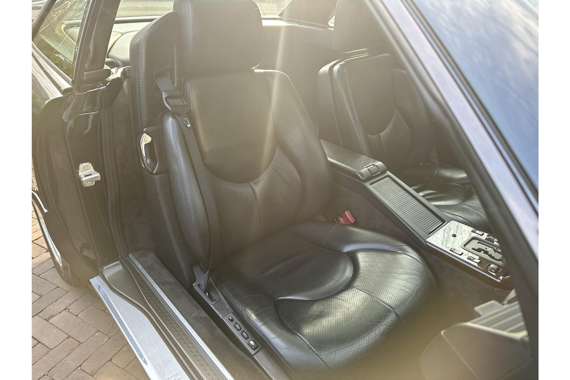 Mercedes-Benz SL-Klasse Cabrio 500 1996 GREEN BLACK METALLIC (189U) 26