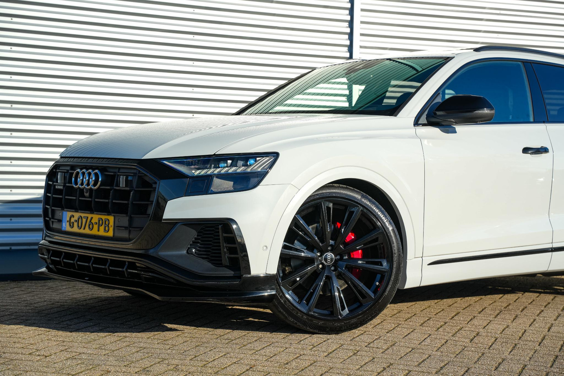 Audi Q8 55 TFSI quattro Pro Line Plus 2019 Gletsjerwit metallic 15