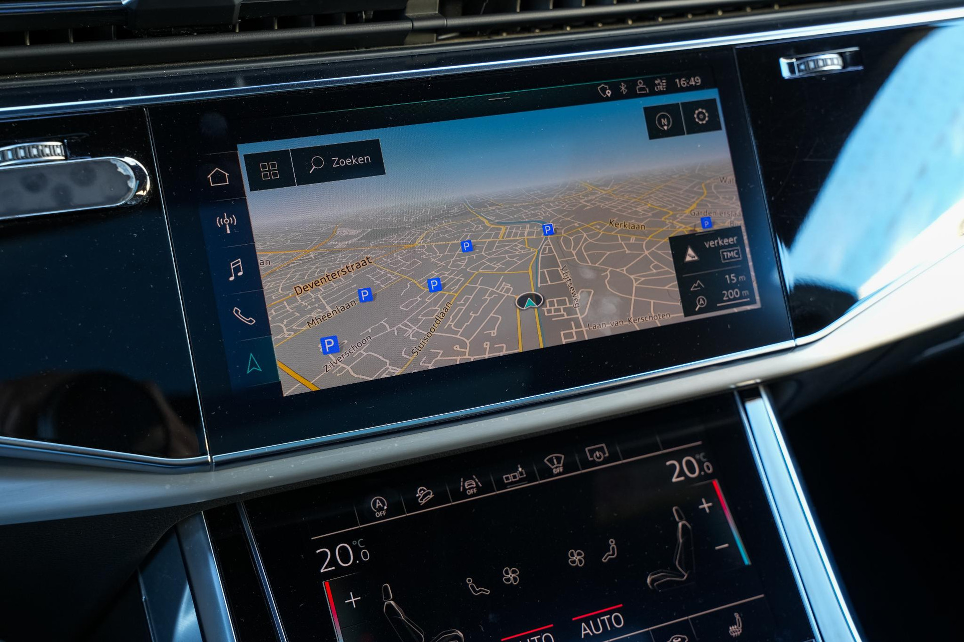 Audi Q8 55 TFSI quattro Pro Line Plus 2019 Gletsjerwit metallic 28