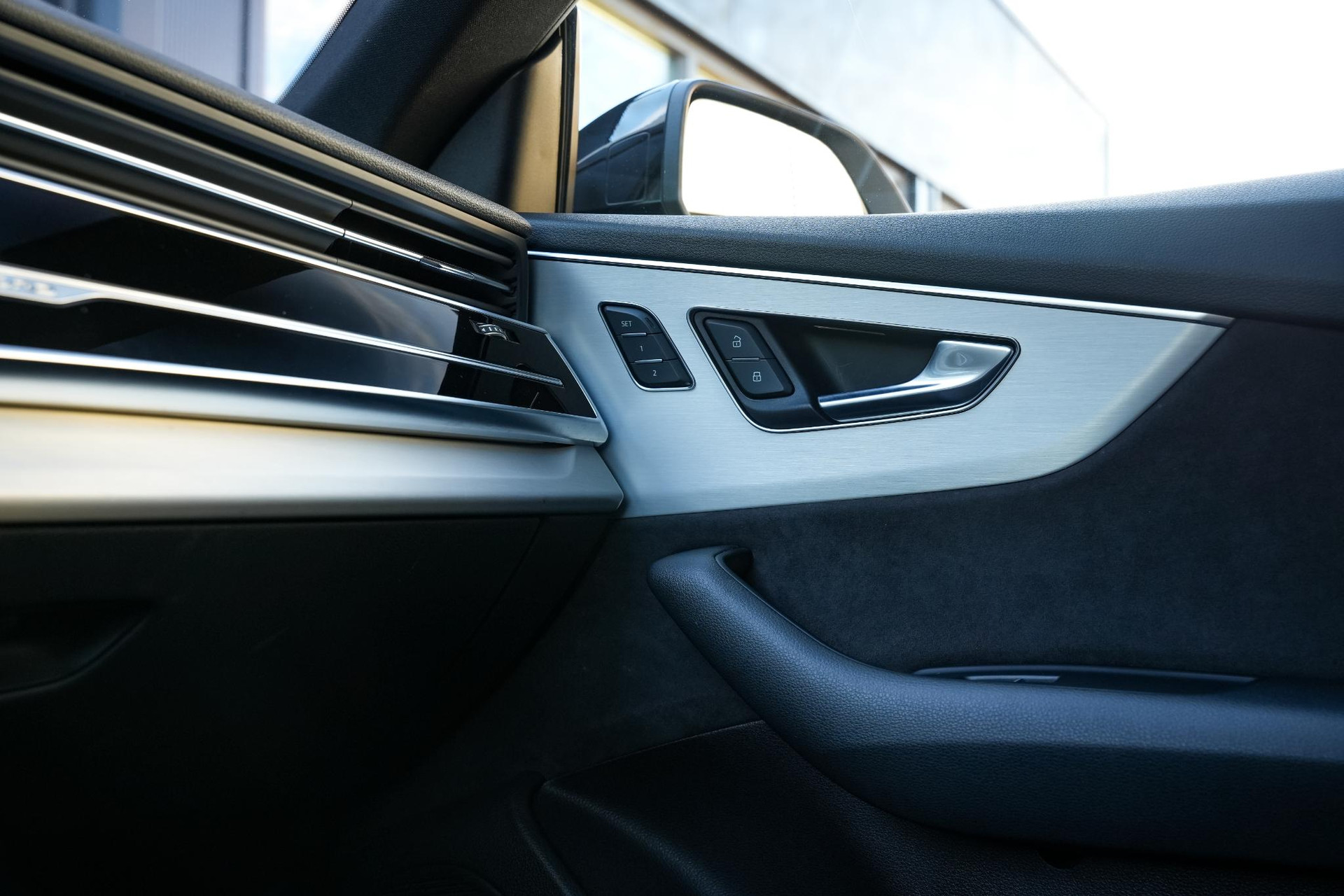 Audi Q8 55 TFSI quattro Pro Line Plus 2019 Gletsjerwit metallic 34