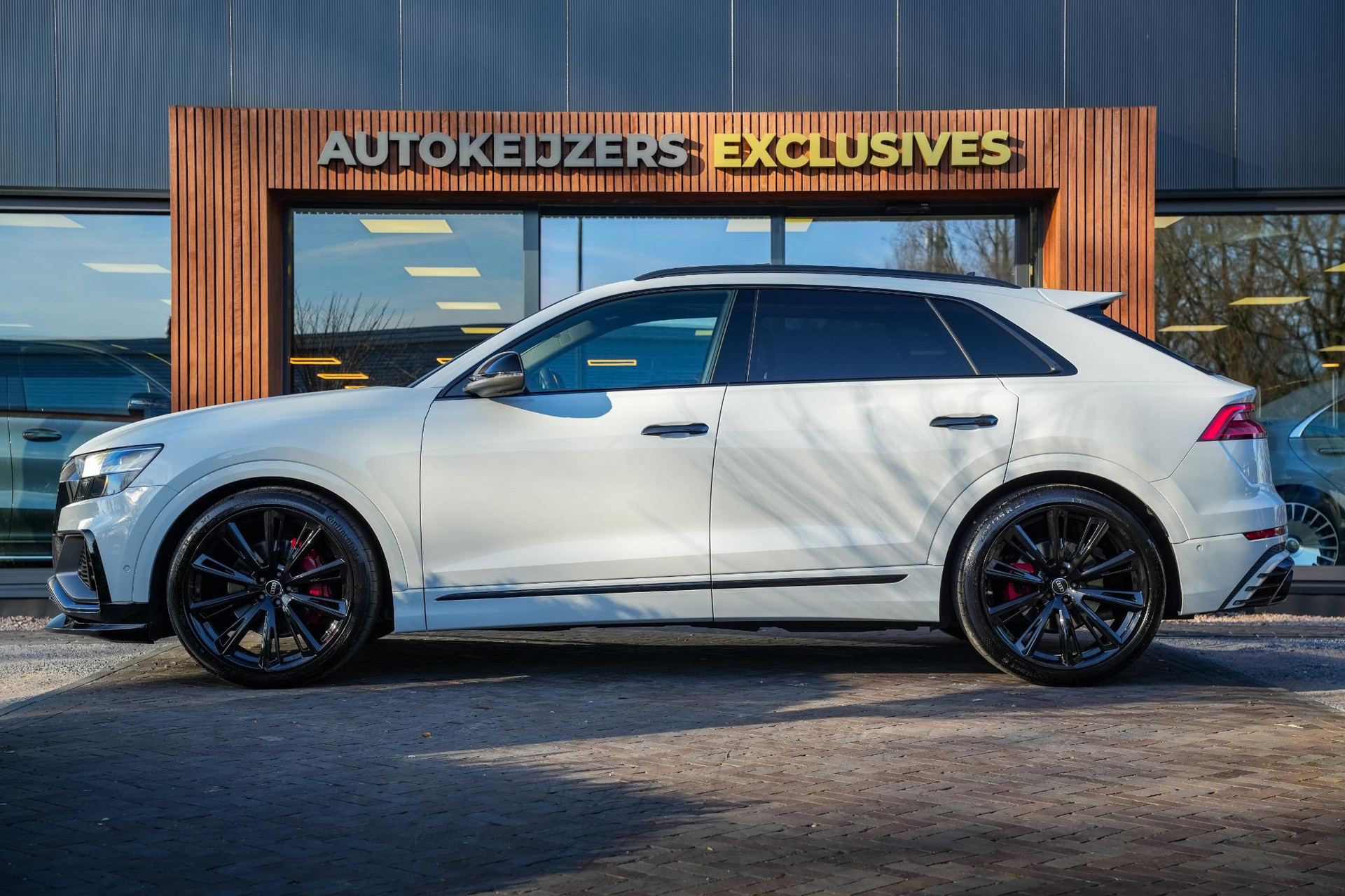 Audi Q8 55 TFSI quattro Pro Line Plus 2019 Gletsjerwit metallic 5