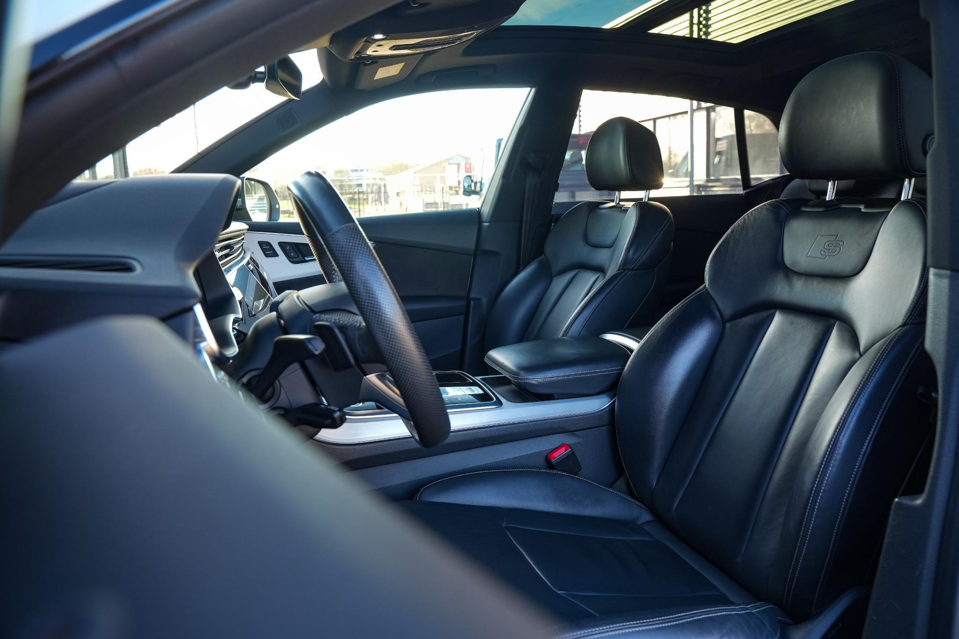 Audi Q8 55 TFSI quattro Pro Line Plus 2019 Gletsjerwit metallic 8