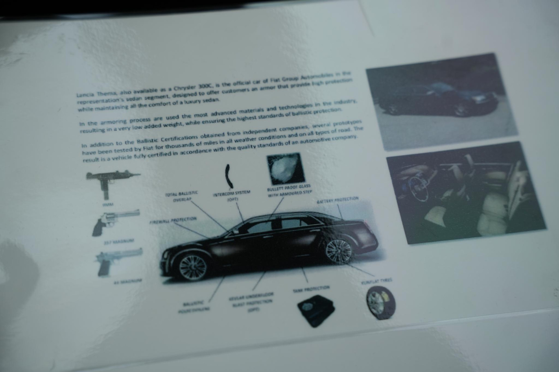 Lancia Thema 3.6 V6 Platinum Gepantserd / Armoured B4 2013  42