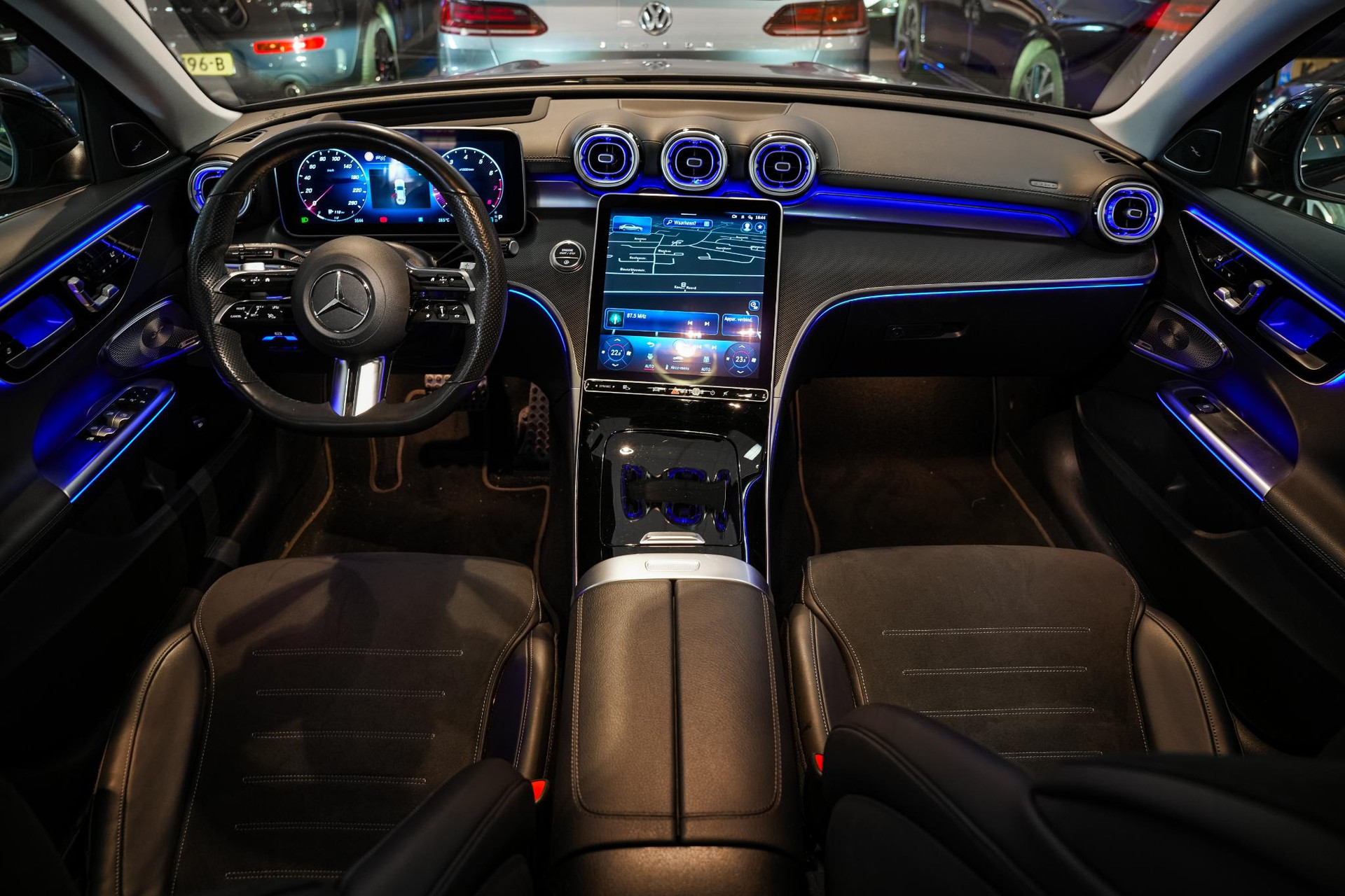 Mercedes-Benz C-Klasse 200 4MATIC AMG Line 2021 MANUFAKTUR selenite gray - Magno paintwork (297U) 2