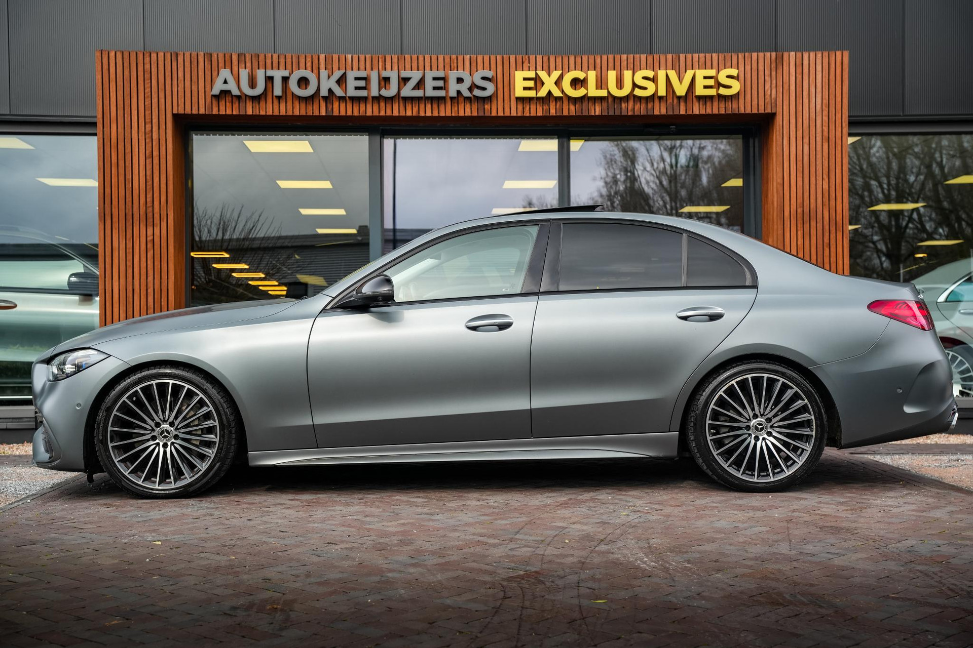 Mercedes-Benz C-Klasse 200 4MATIC AMG Line 2021 MANUFAKTUR selenite gray - Magno paintwork (297U) 5