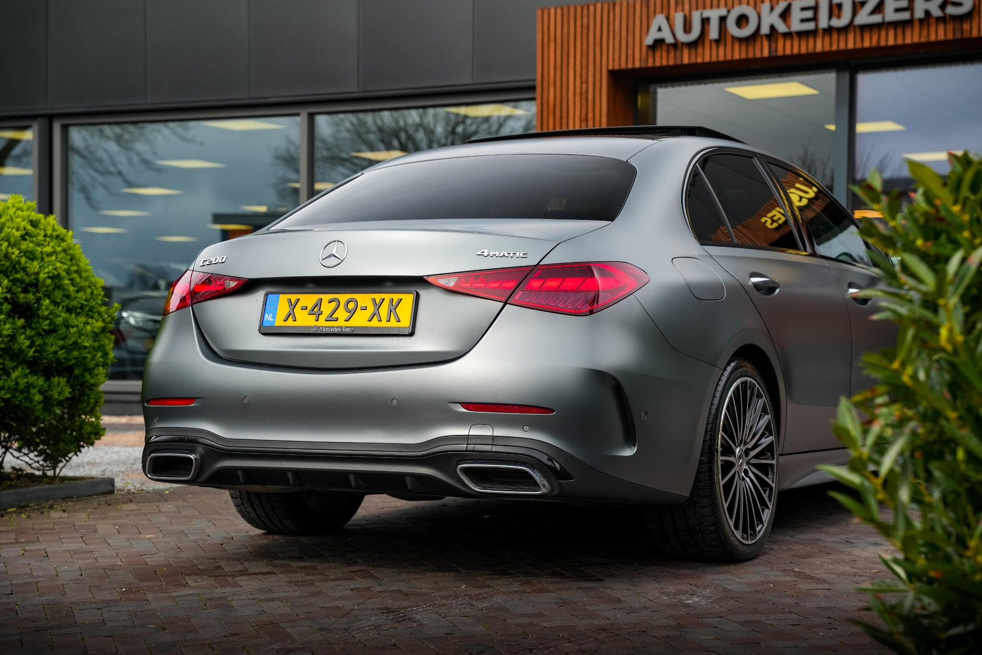 Mercedes-Benz C-Klasse 200 4MATIC AMG Line 2021 MANUFAKTUR selenite gray - Magno paintwork (297U) 9