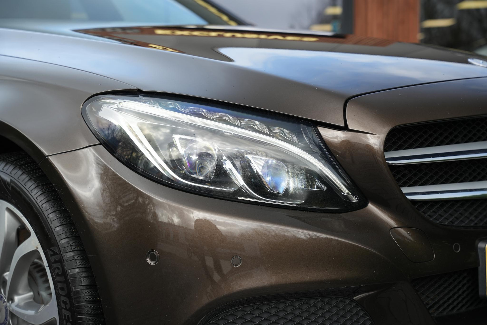 Mercedes-Benz C-Klasse Estate 350 e Lease Edition Plus 2016 Citrine brown - metallic finish (796U) 10