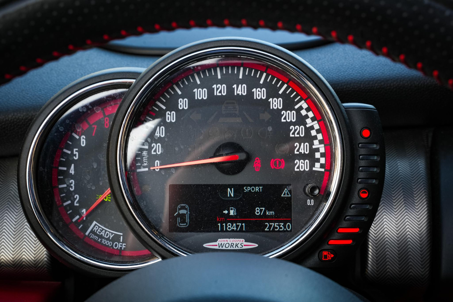 MINI Cabrio 2.0 John Cooper Works Chili 2016 Chili red 34