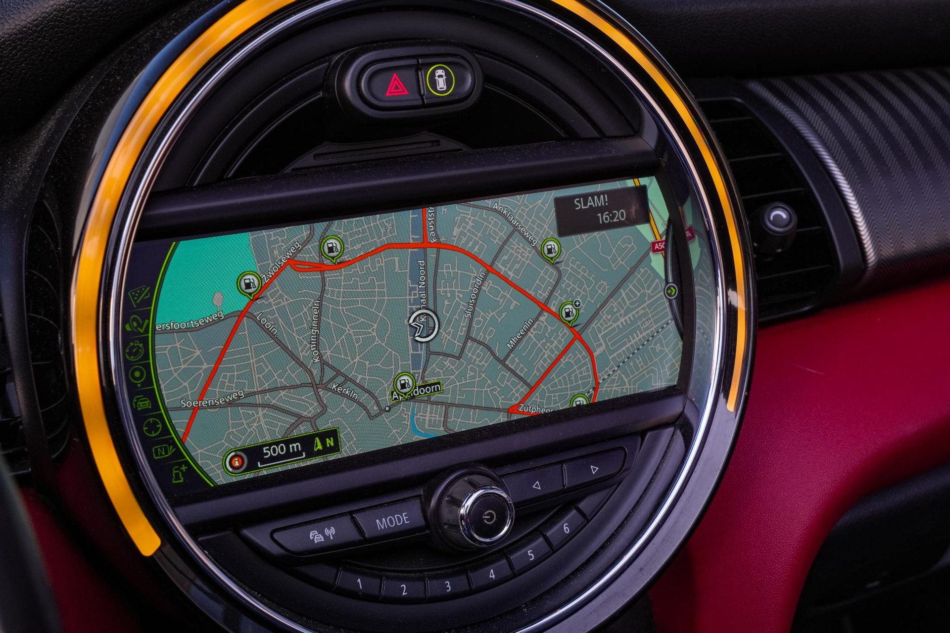 MINI Cabrio 2.0 John Cooper Works Chili 2016 Chili red 38