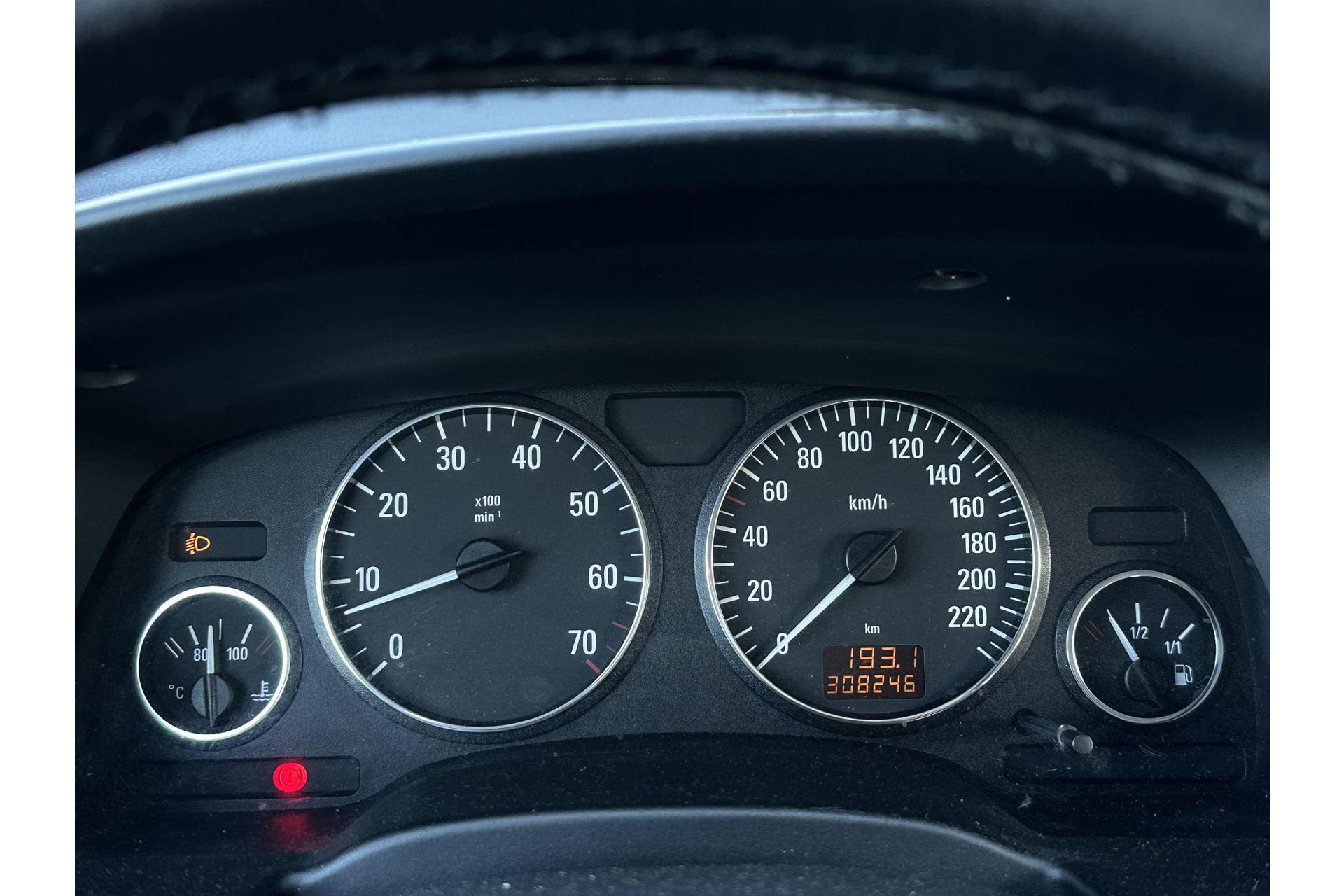 Opel Zafira 2.2-16V Elegance 2003 Saturn blue (4BU) 13