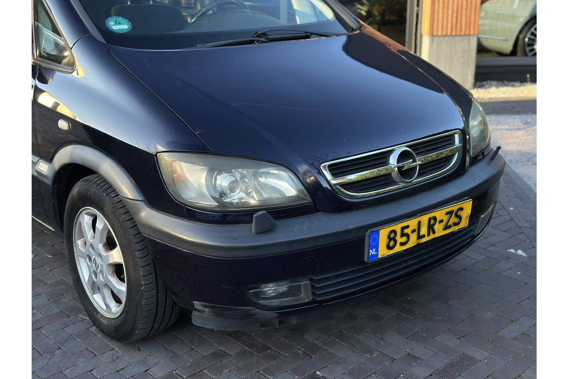 Opel Zafira 2.2-16V Elegance 2003 Saturn blue (4BU) 2