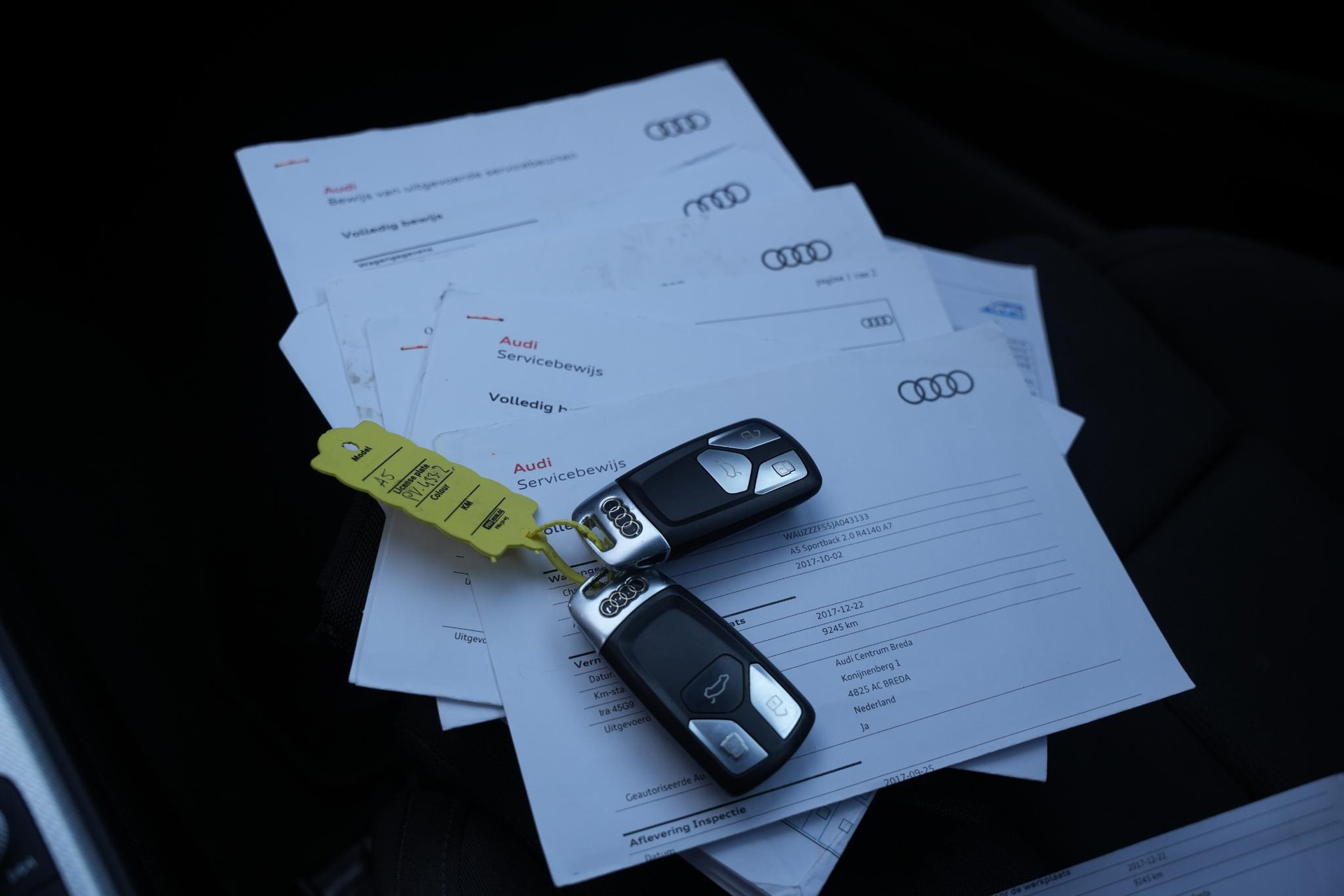 Audi A5 Sportback 2.0 TFSI MHEV Sport 2017 Briljantzwart 36