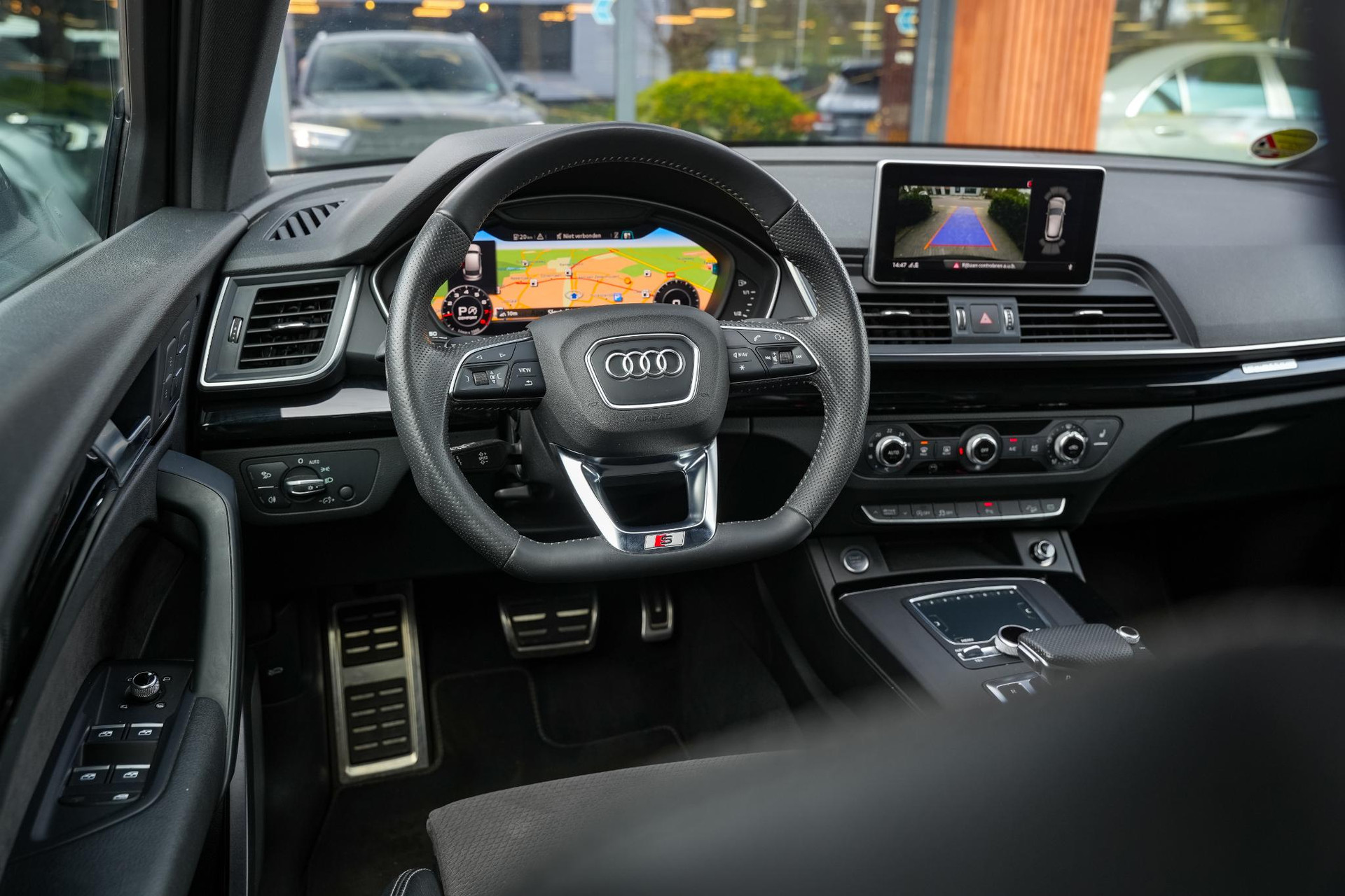 Audi Q5 45 TFSI quattro S edition 2019 Briljantzwart 4