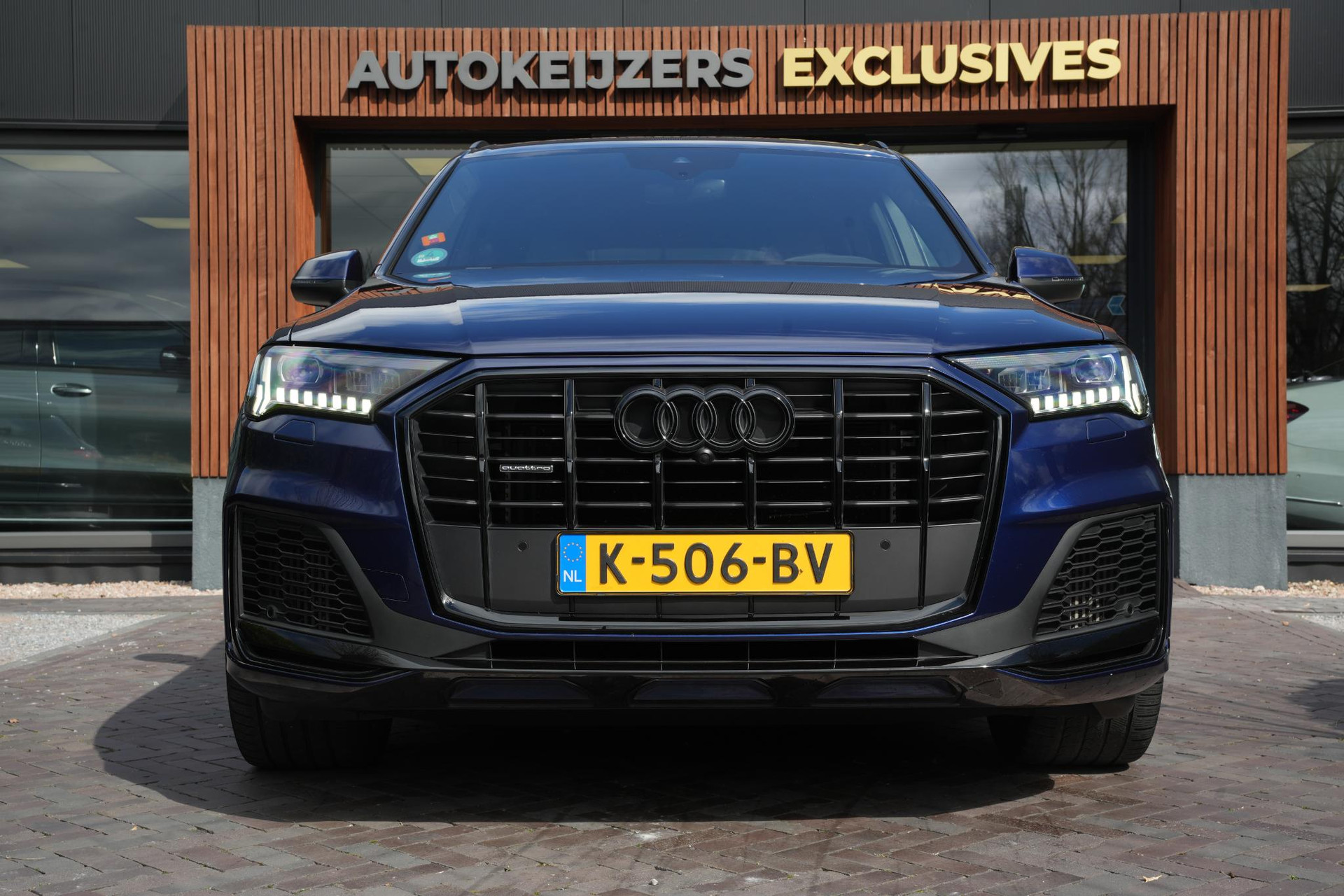Audi Q7 55 TFSI e quattro Pro Line S 2020 Navarrablauw metallic 3