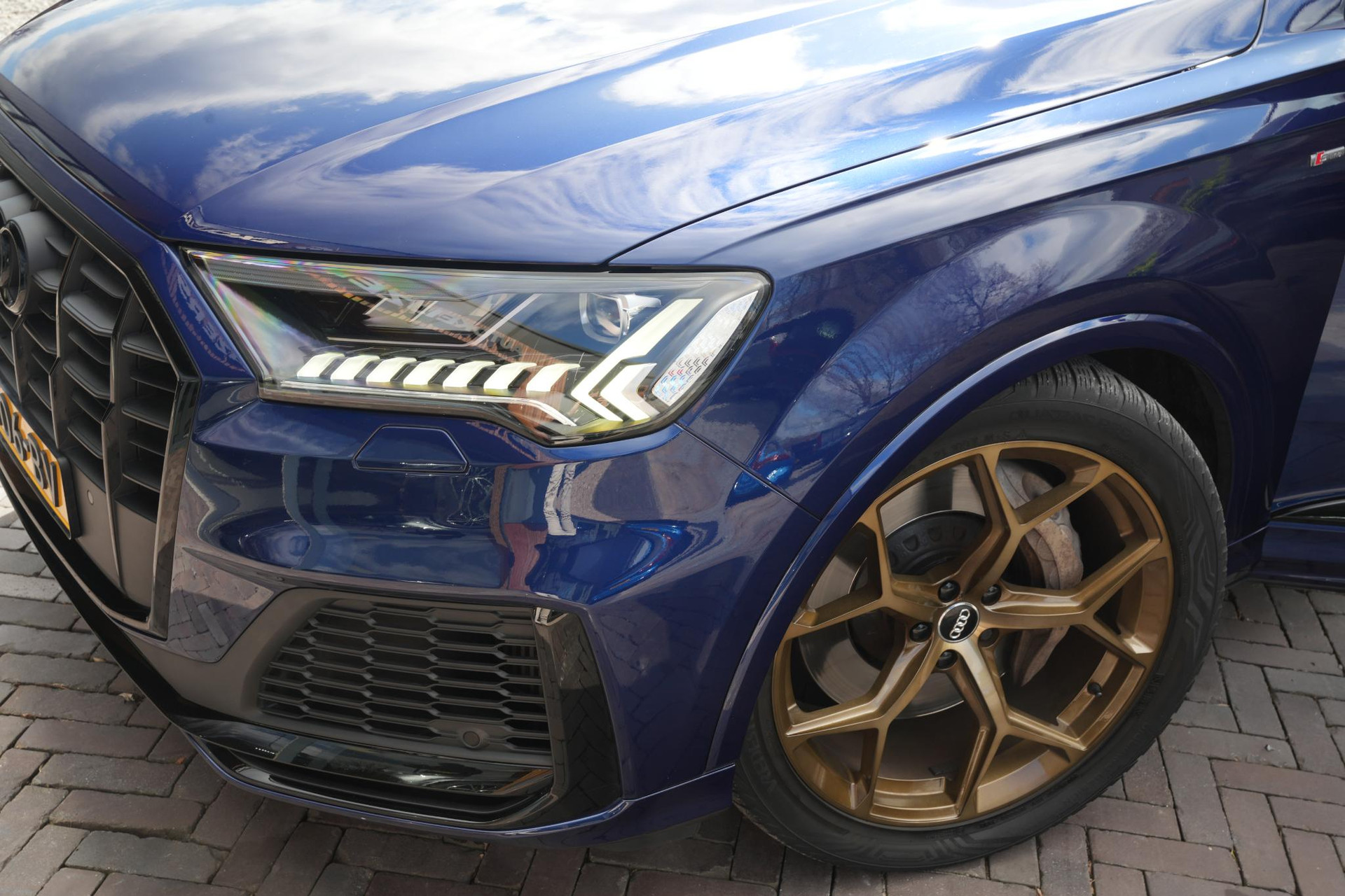 Audi Q7 55 TFSI e quattro Pro Line S 2020 Navarrablauw metallic 32