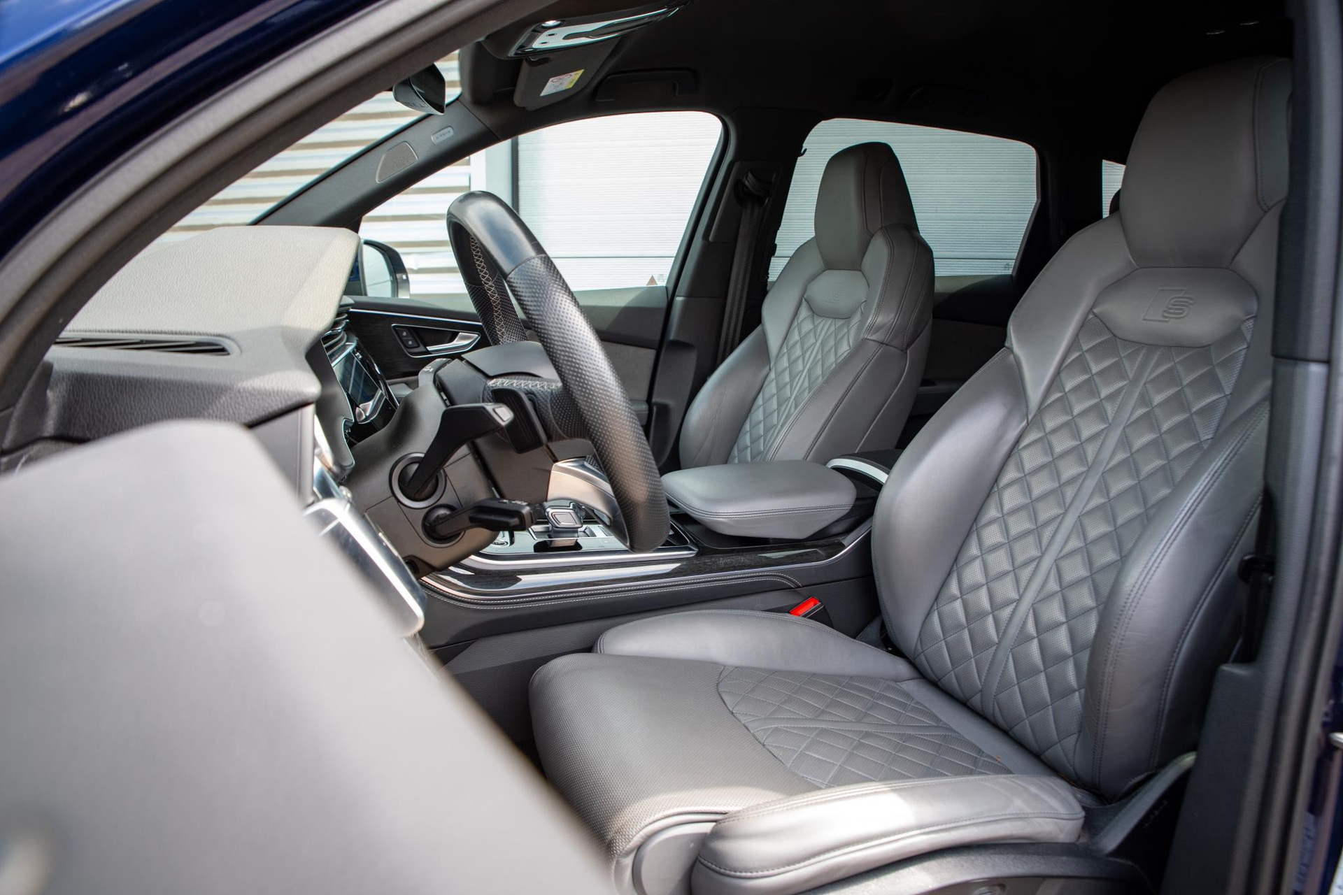 Audi Q7 55 TFSI e quattro Pro Line S 2020 Navarrablauw metallic 8