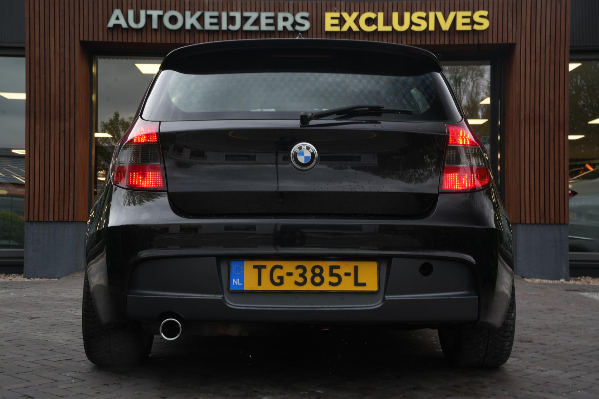 BMW 1-serie 118i 2006 black-sapphire metallic (475) 8